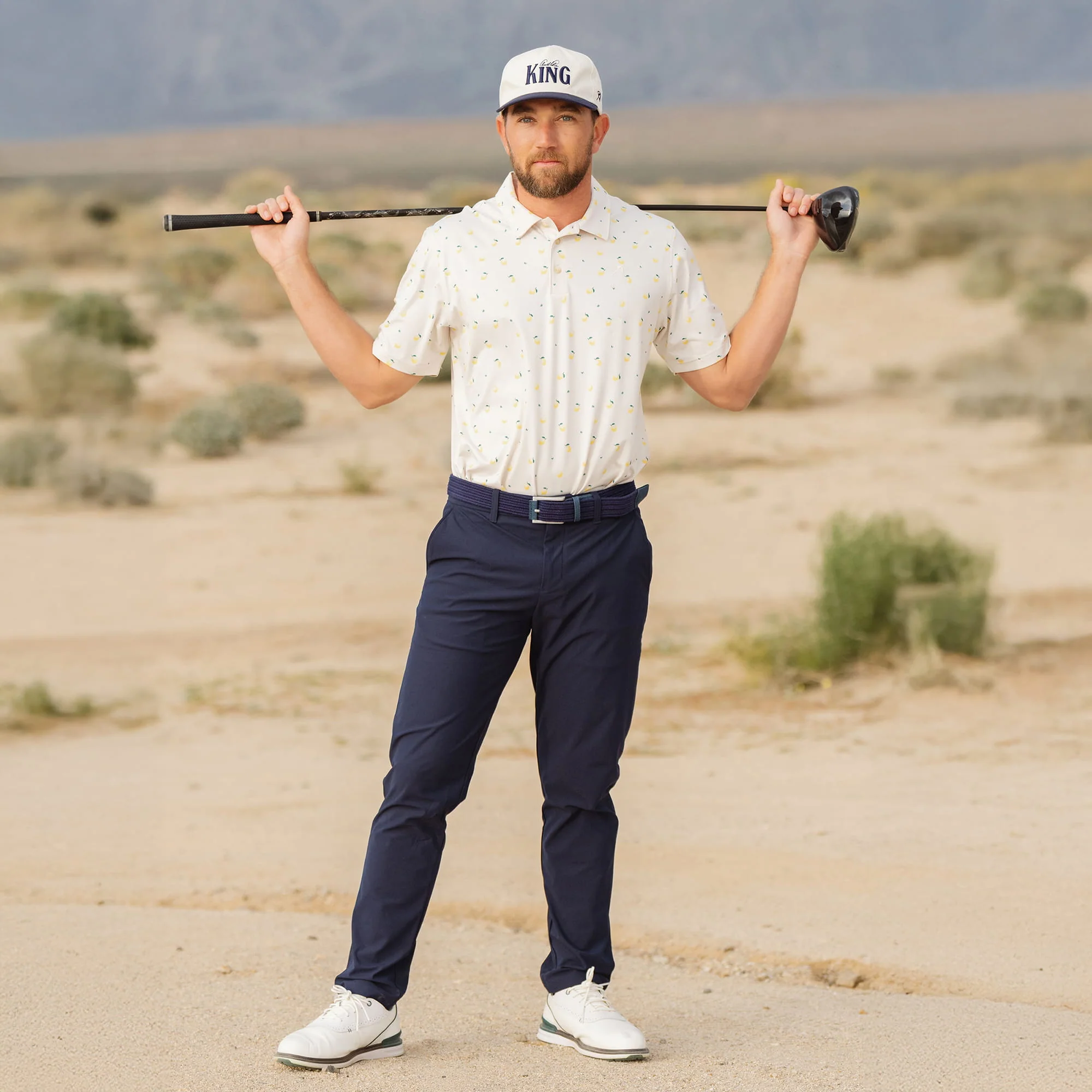 AP CLOUDSPUN Lemon Golf Polo