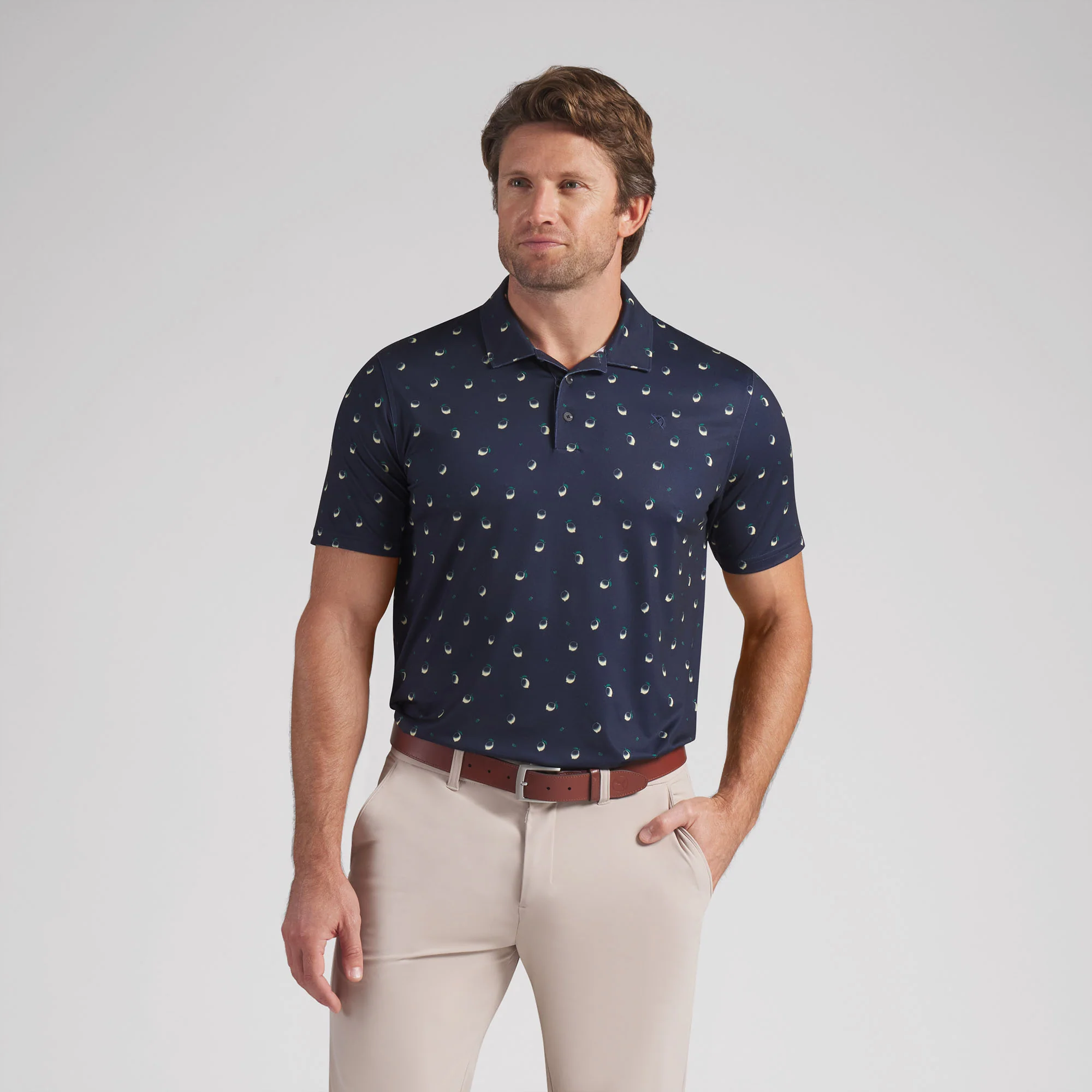 AP CLOUDSPUN Lemon Golf Polo - Image 2
