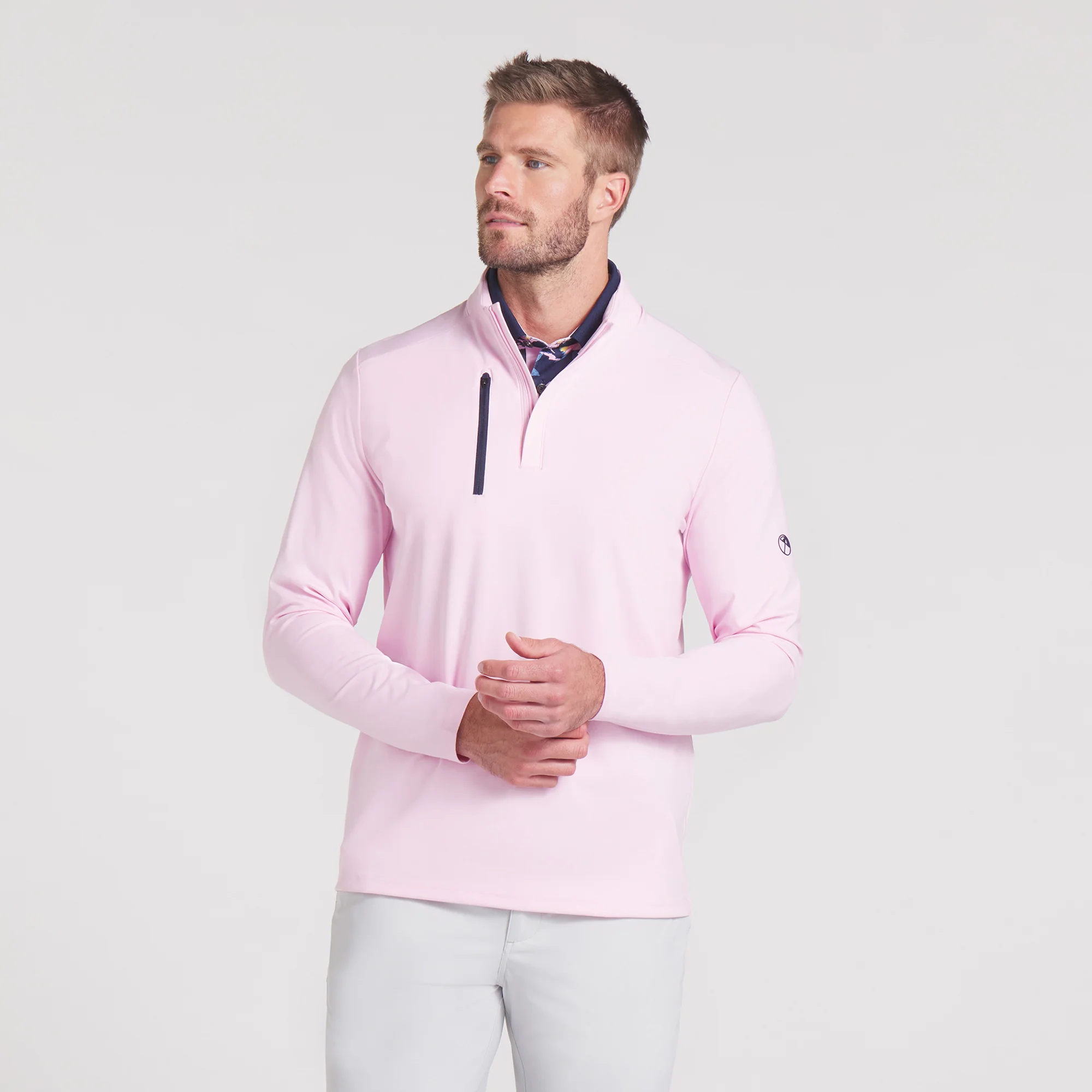 AP CLOUDSPUN Tech Golf 1/4 Zip - Image 15