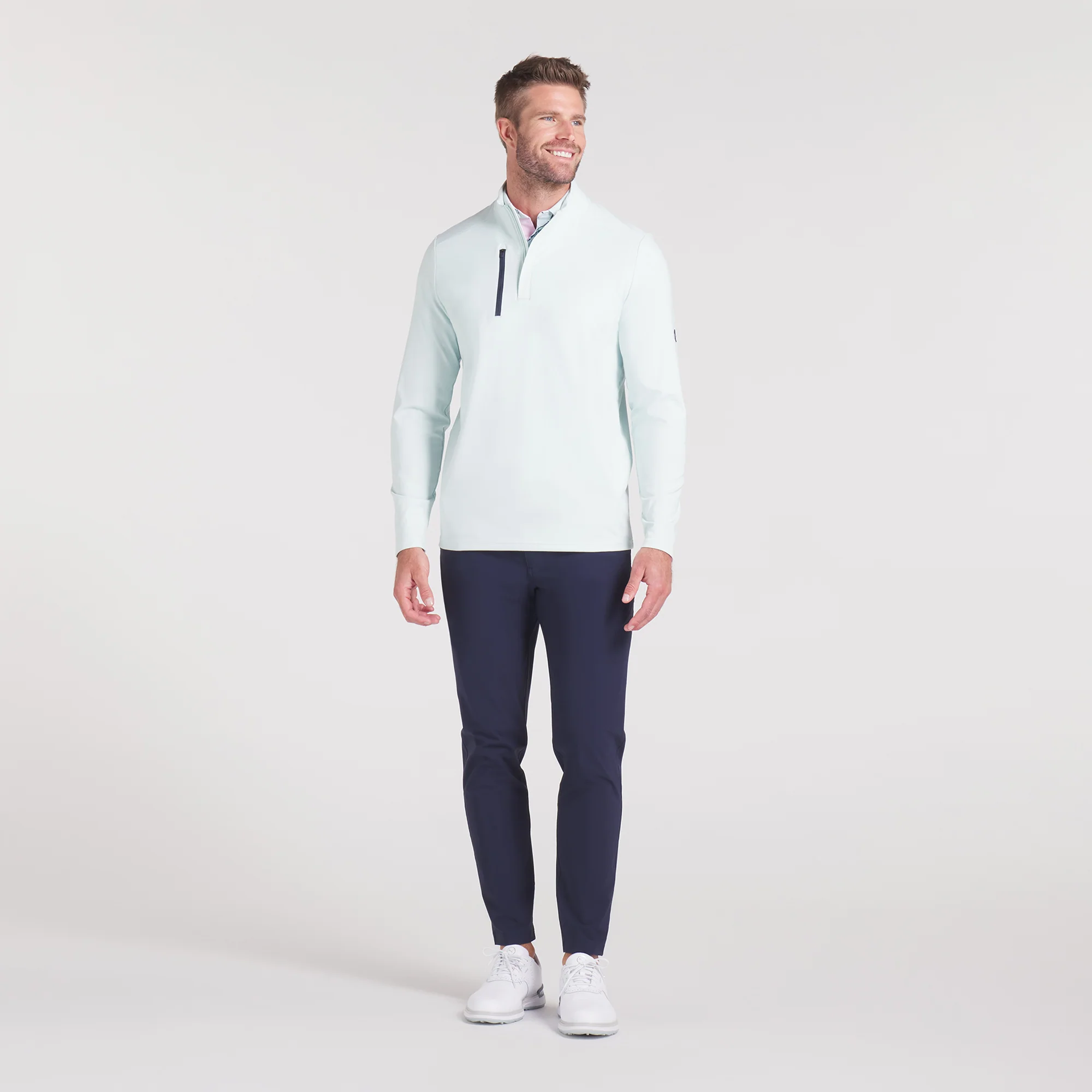 AP CLOUDSPUN Tech Golf 1/4 Zip - Image 23