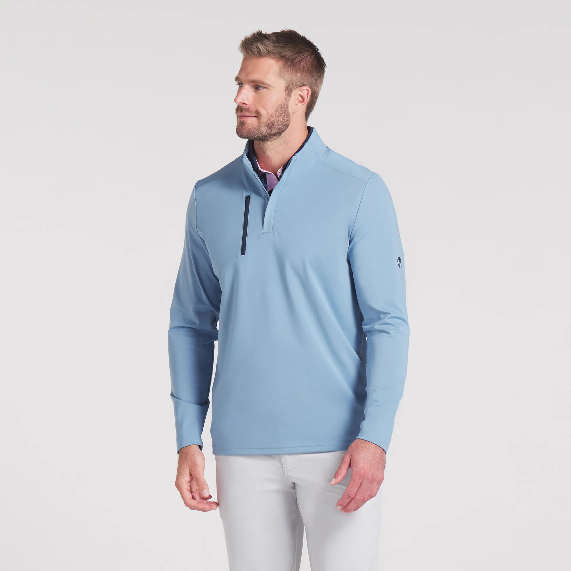 AP CLOUDSPUN Tech Golf 1/4 Zip - Image 7