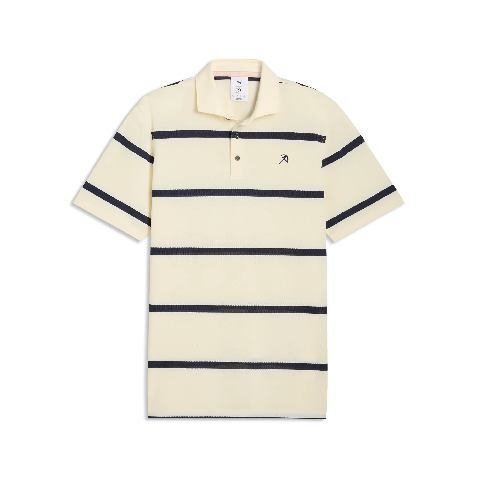AP Pique Stripe Golf Polo - Image 6