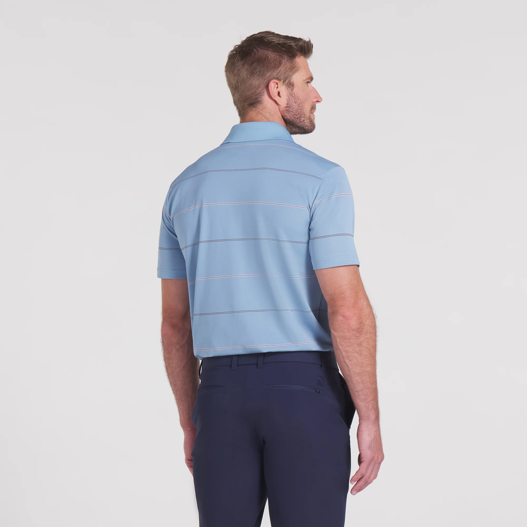 AP Rugby Stripe Golf Polo - Image 14