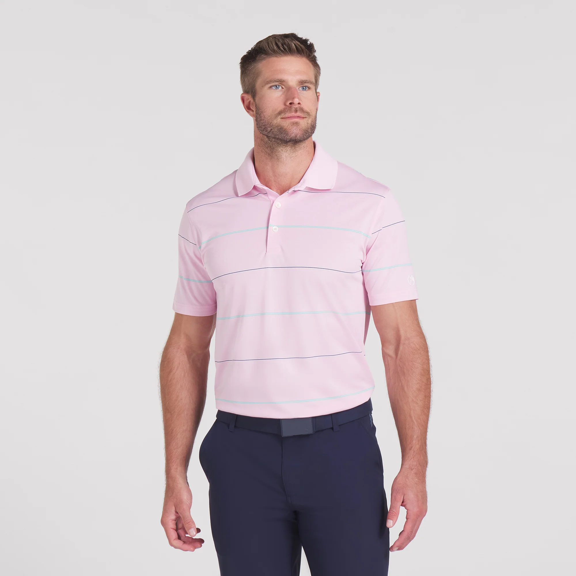 AP Rugby Stripe Golf Polo - Image 19