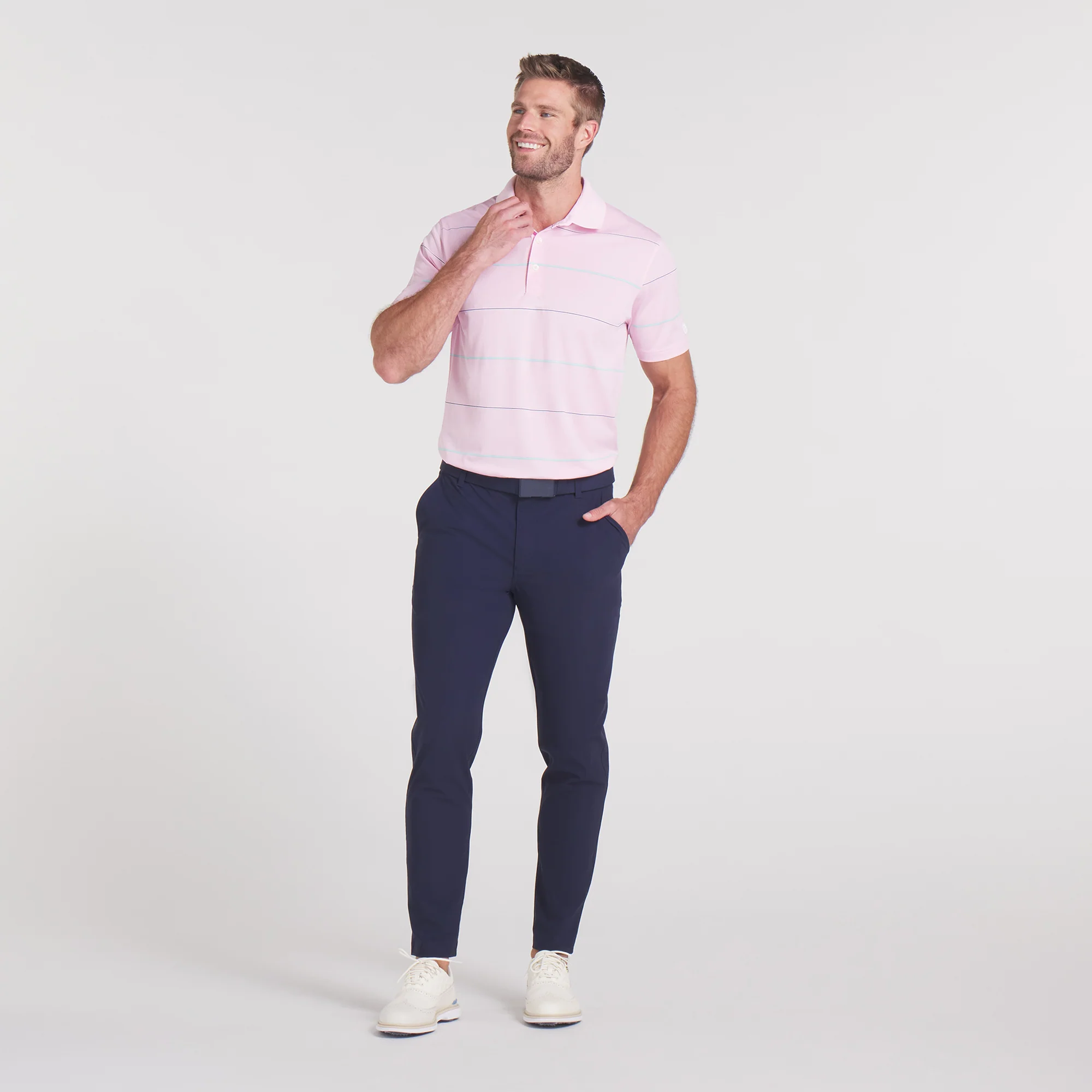 AP Rugby Stripe Golf Polo - Image 21