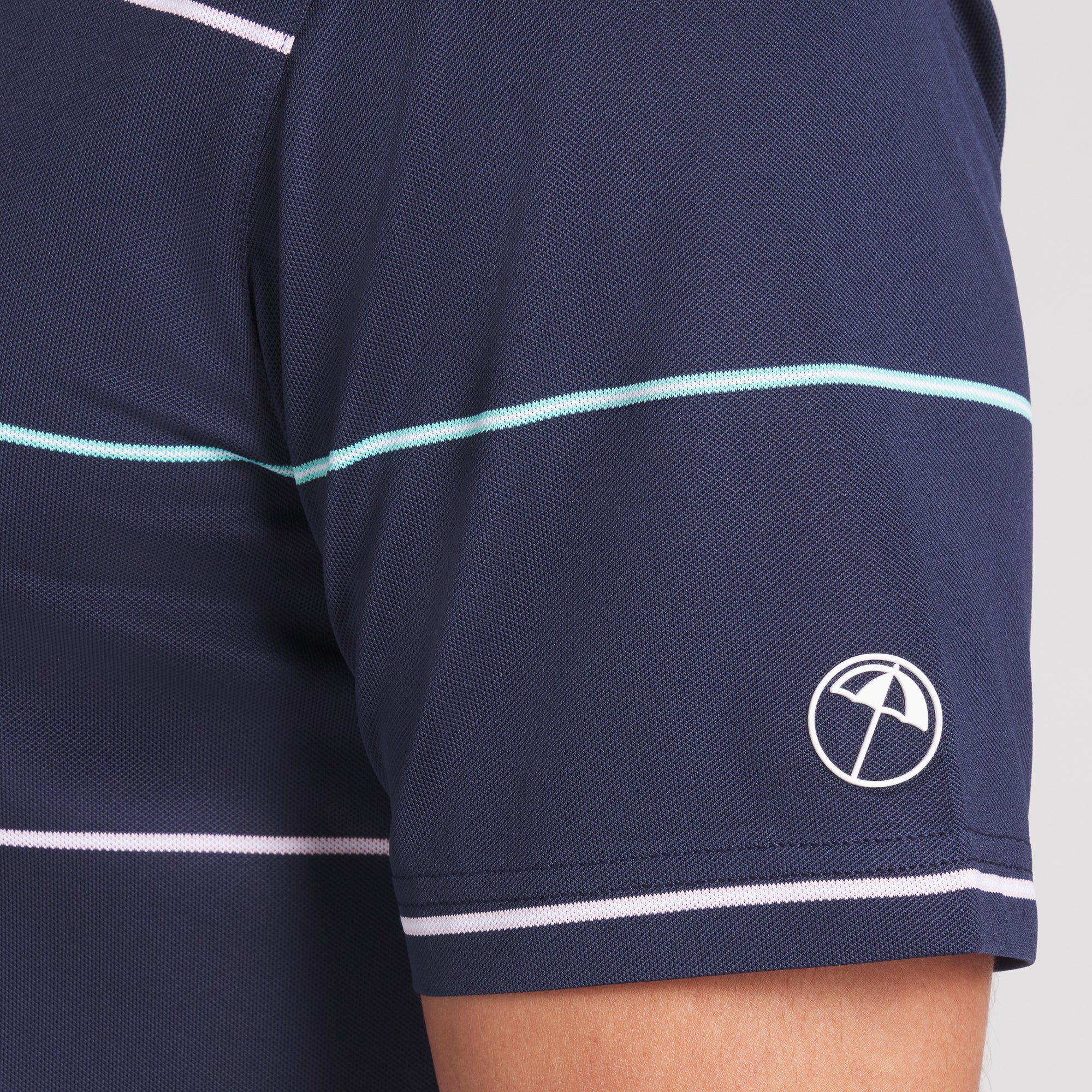 AP Rugby Stripe Golf Polo - Image 4