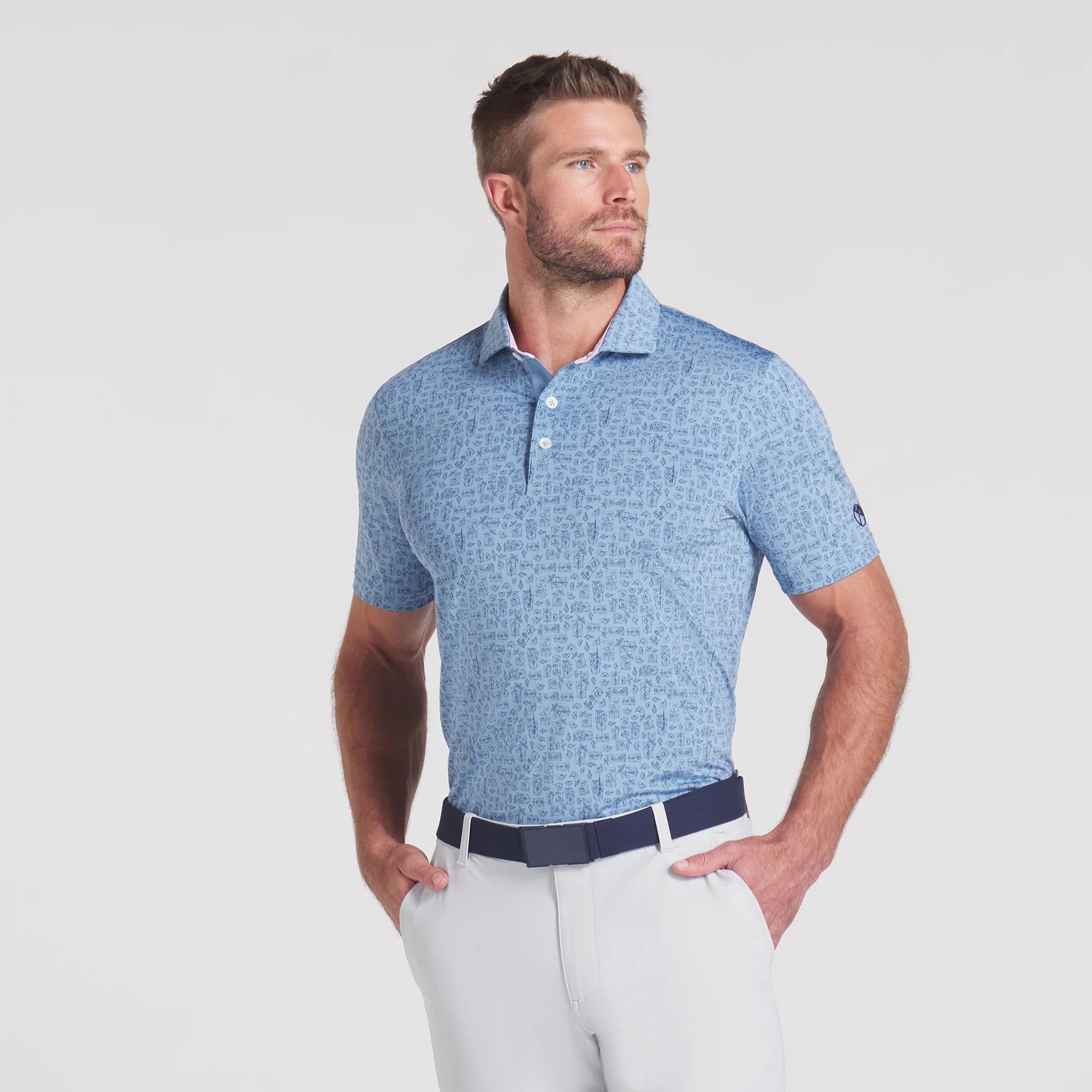 AP Sketch Golf Polo - Image 14