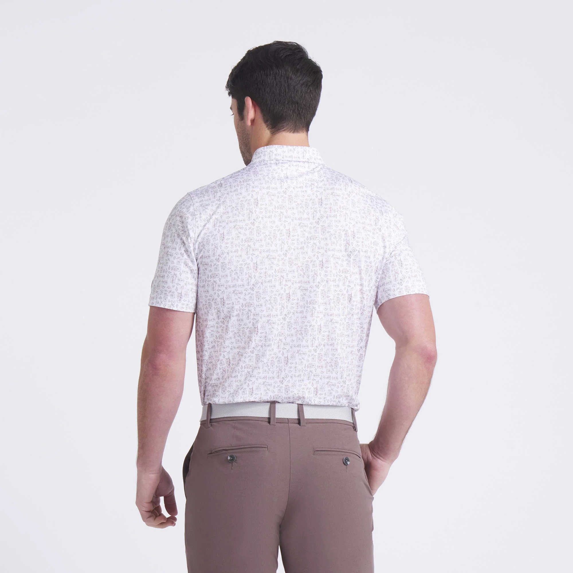 AP Sketch Golf Polo - Image 3