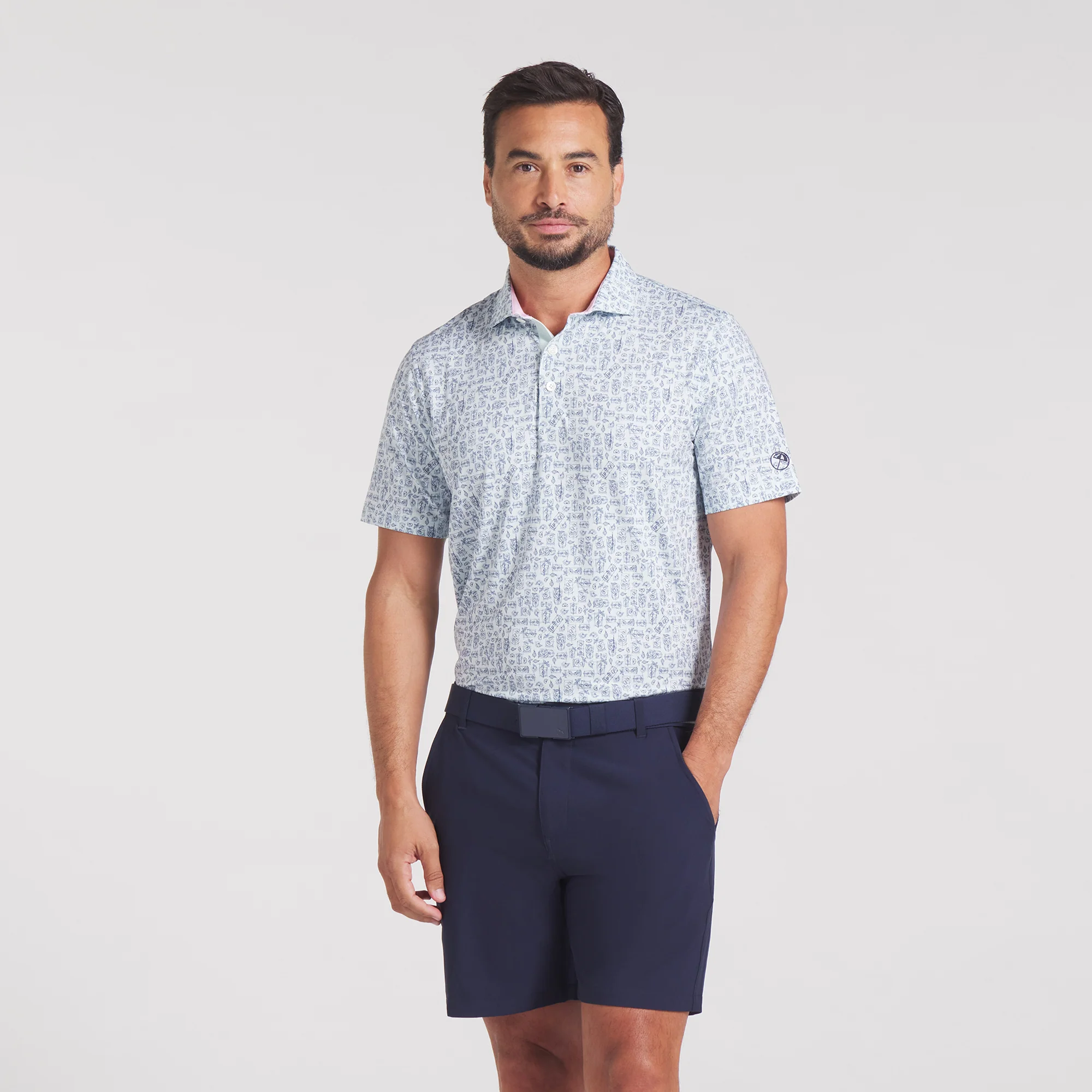 AP Sketch Golf Polo - Image 8