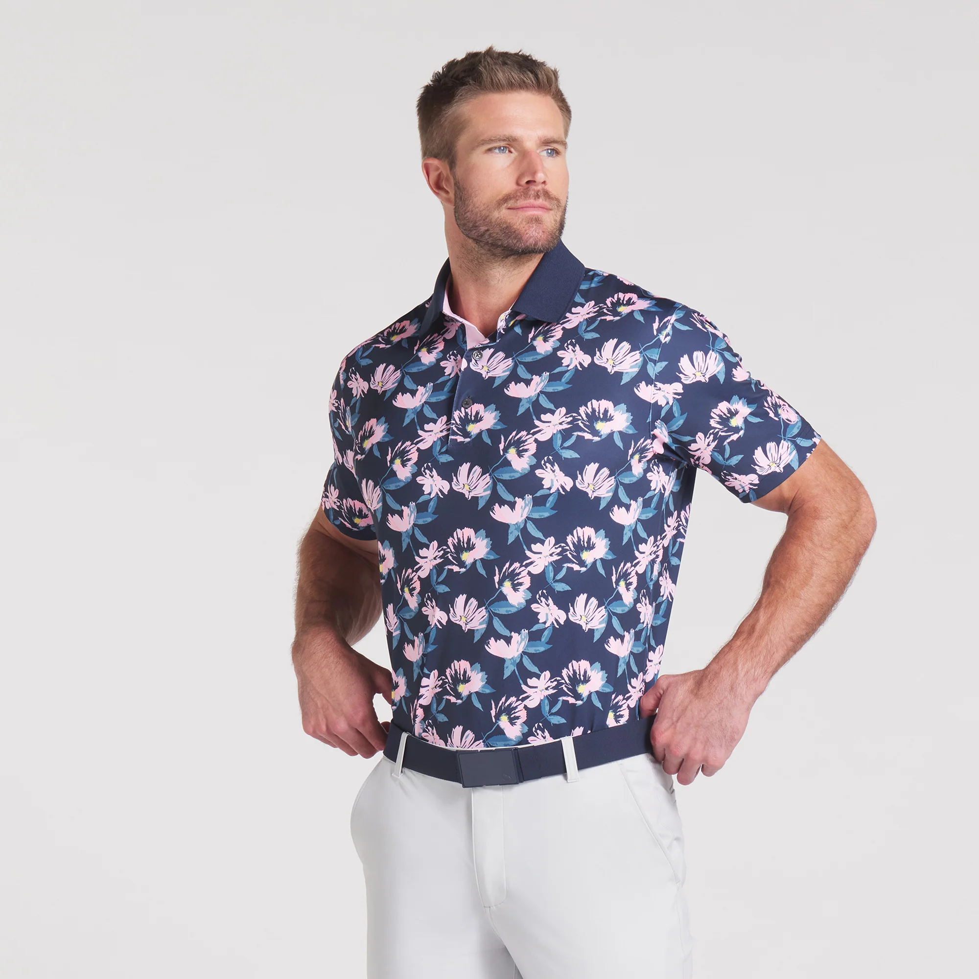 AP Spring Florals Golf Polo - Image 13