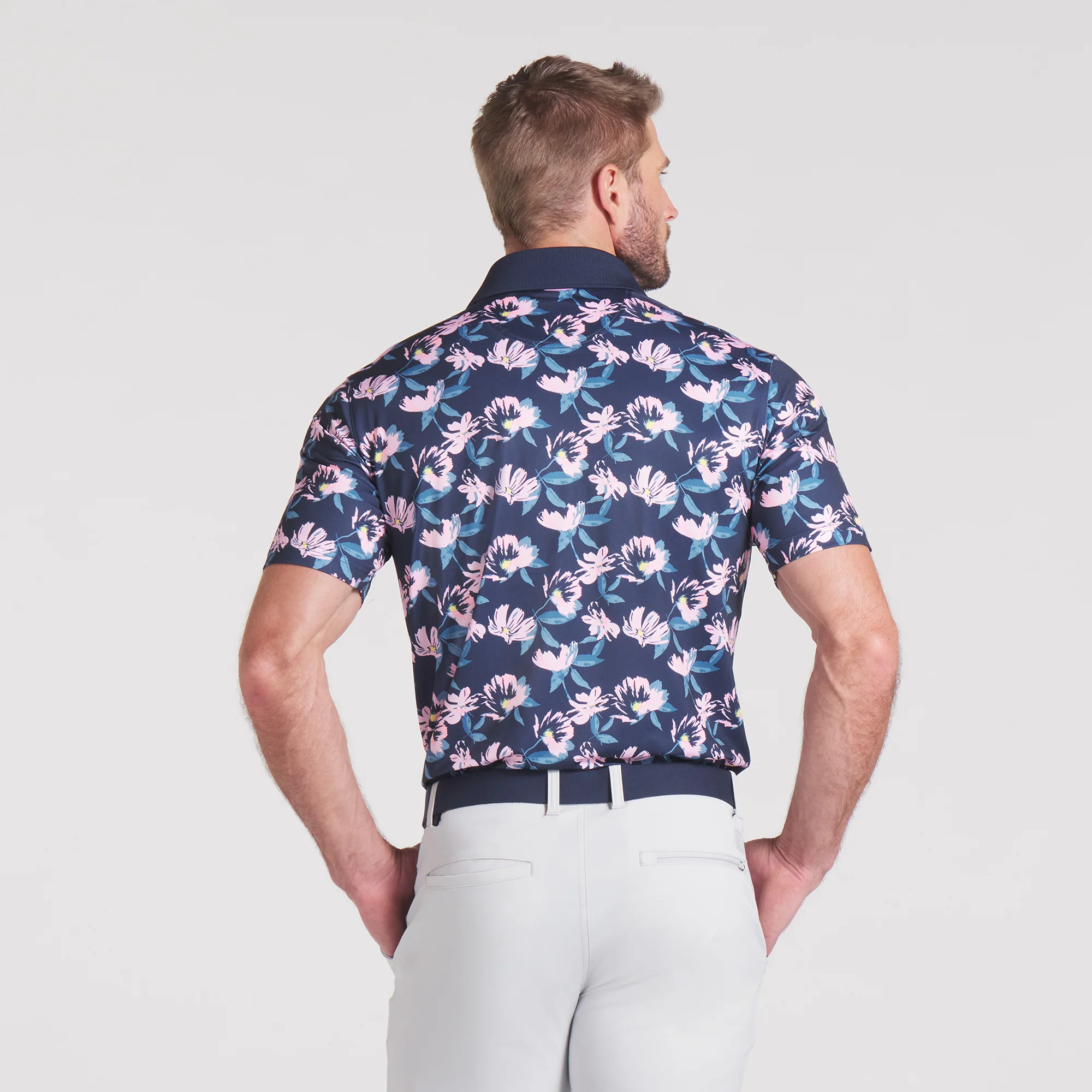 AP Spring Florals Golf Polo - Image 14