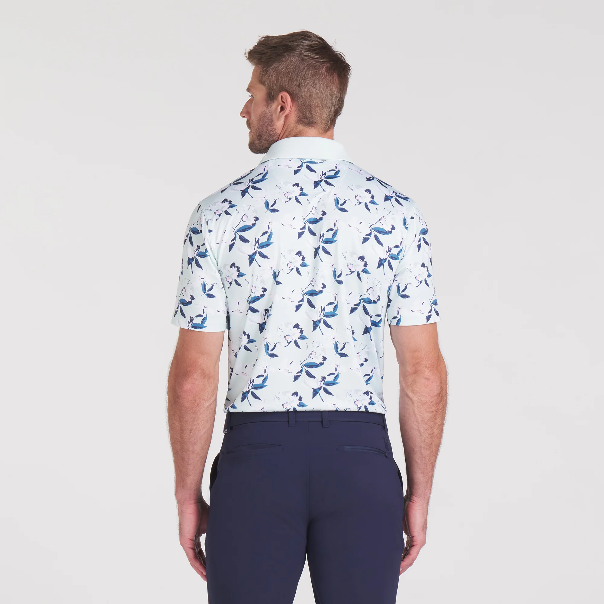AP Spring Florals Golf Polo - Image 8