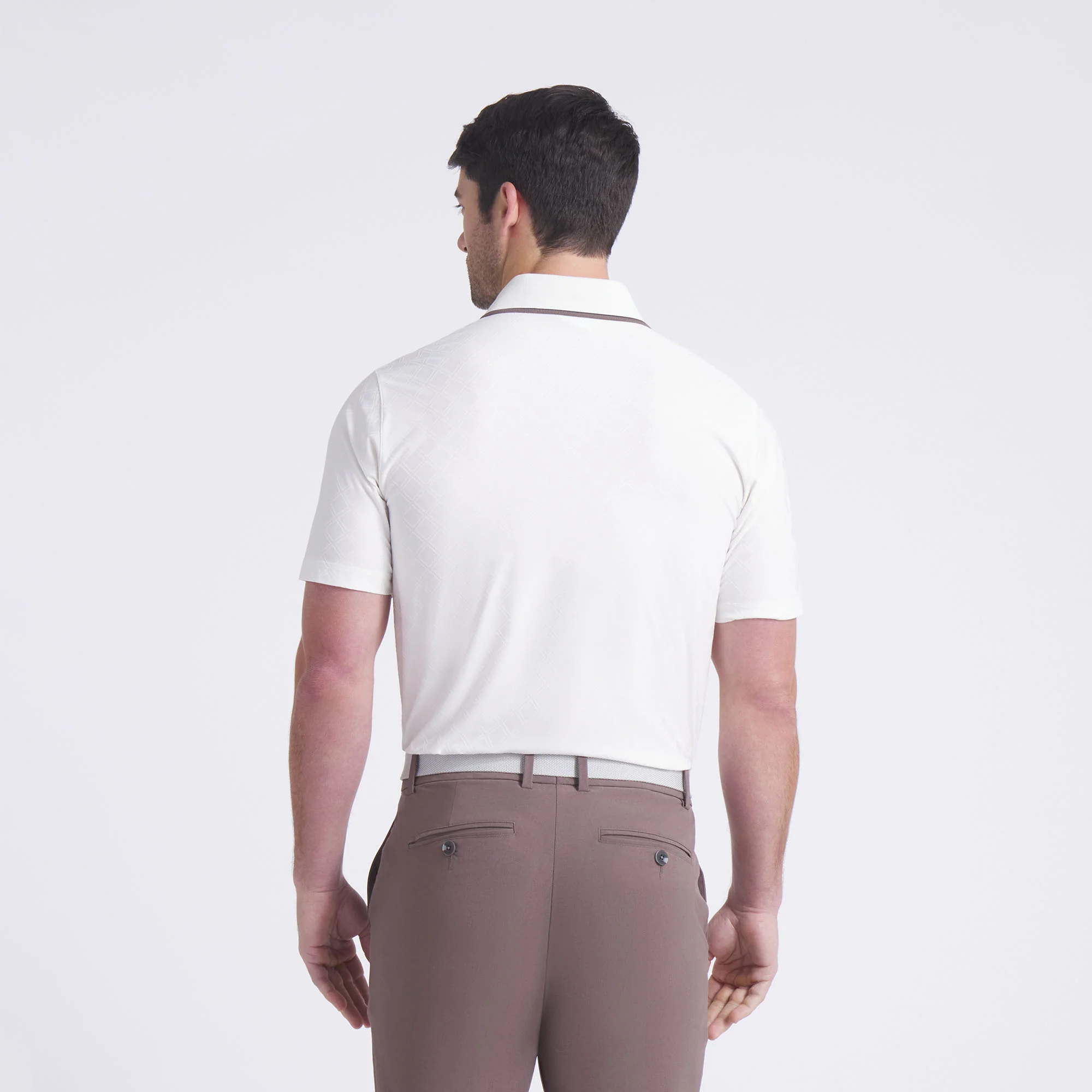 AP Tipped Jacquard Golf Polo - Image 44