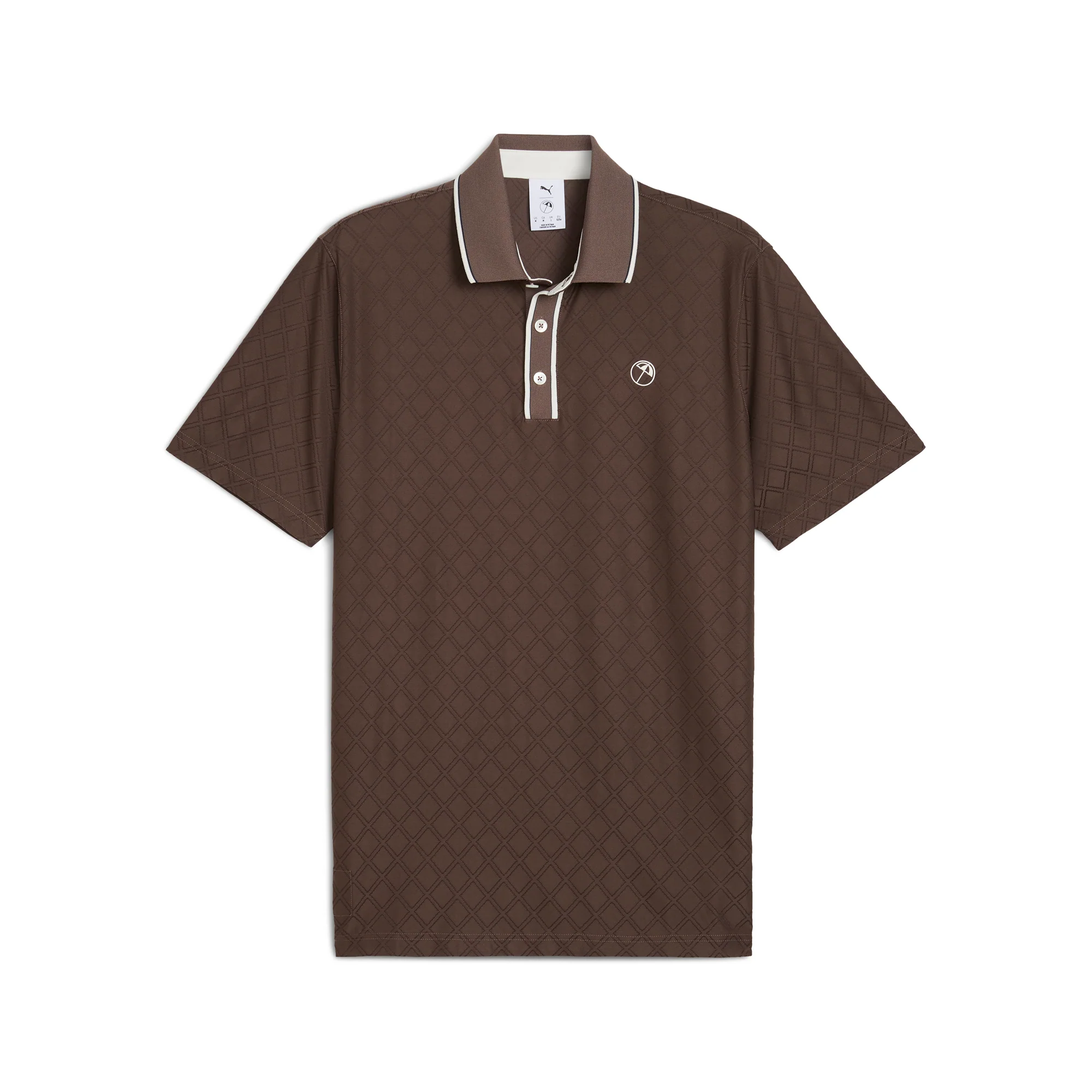 AP Tipped Jacquard Golf Polo - Image 5
