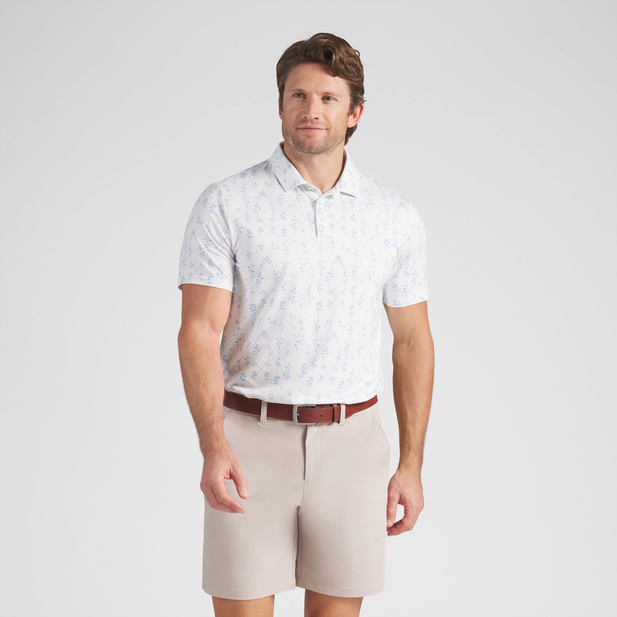 CLOUDSPUN Argyle Bloom BN Golf Polo - Image 7