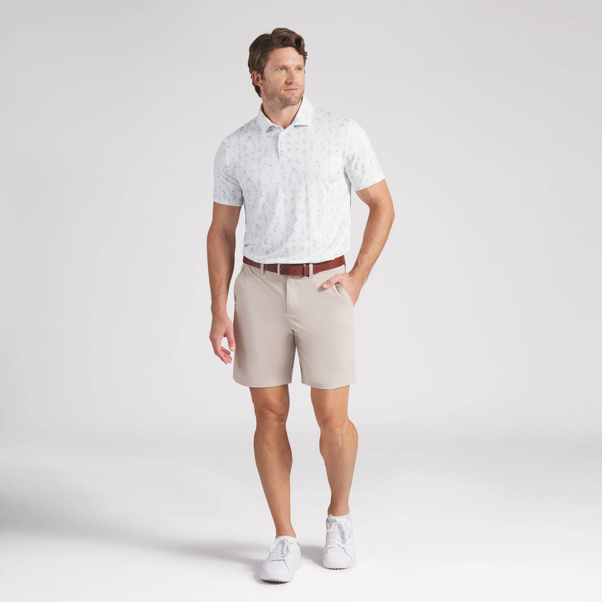 CLOUDSPUN Argyle Bloom BN Golf Polo - Image 9