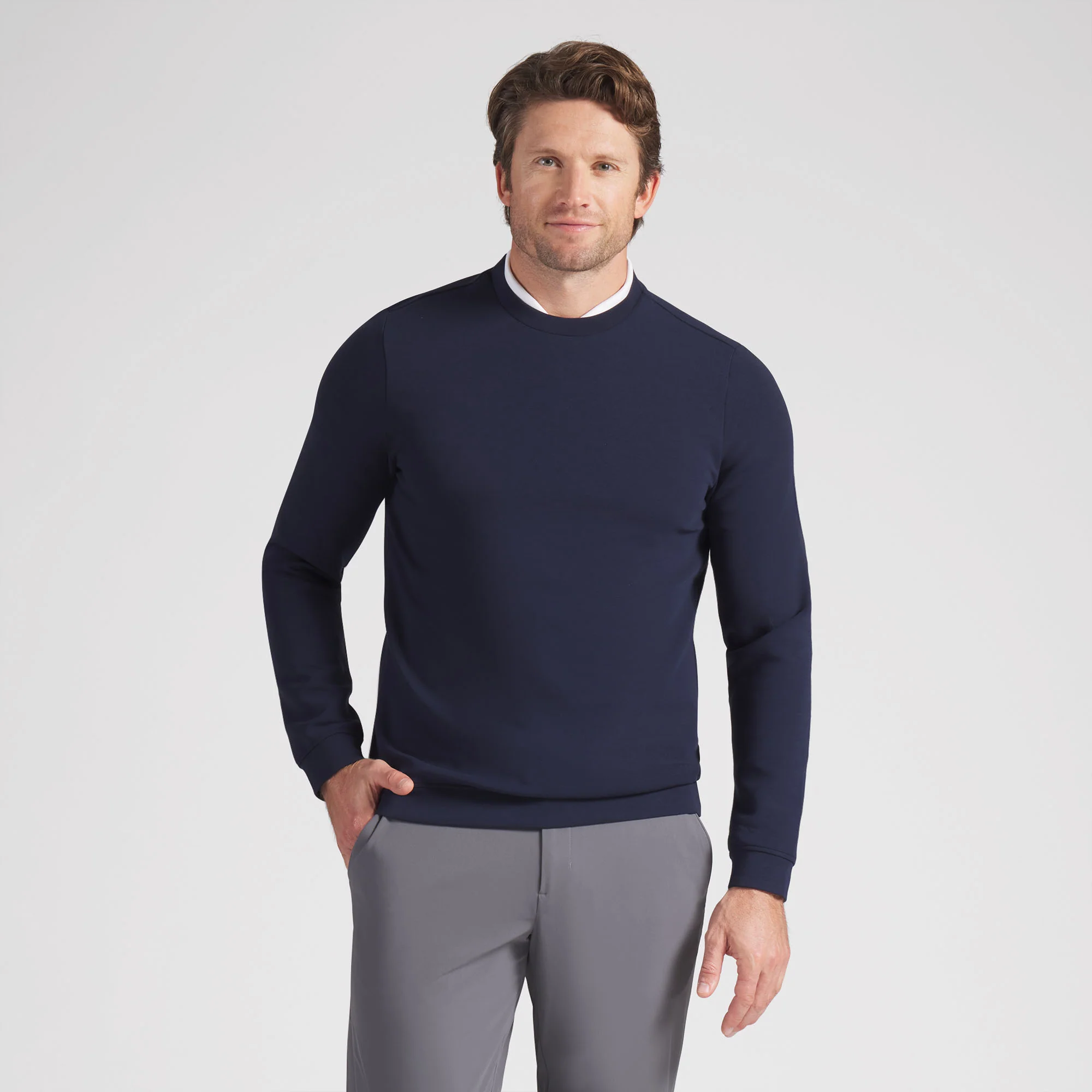 CLOUDSPUN Fleece Crewneck Golf Sweater - Image 19