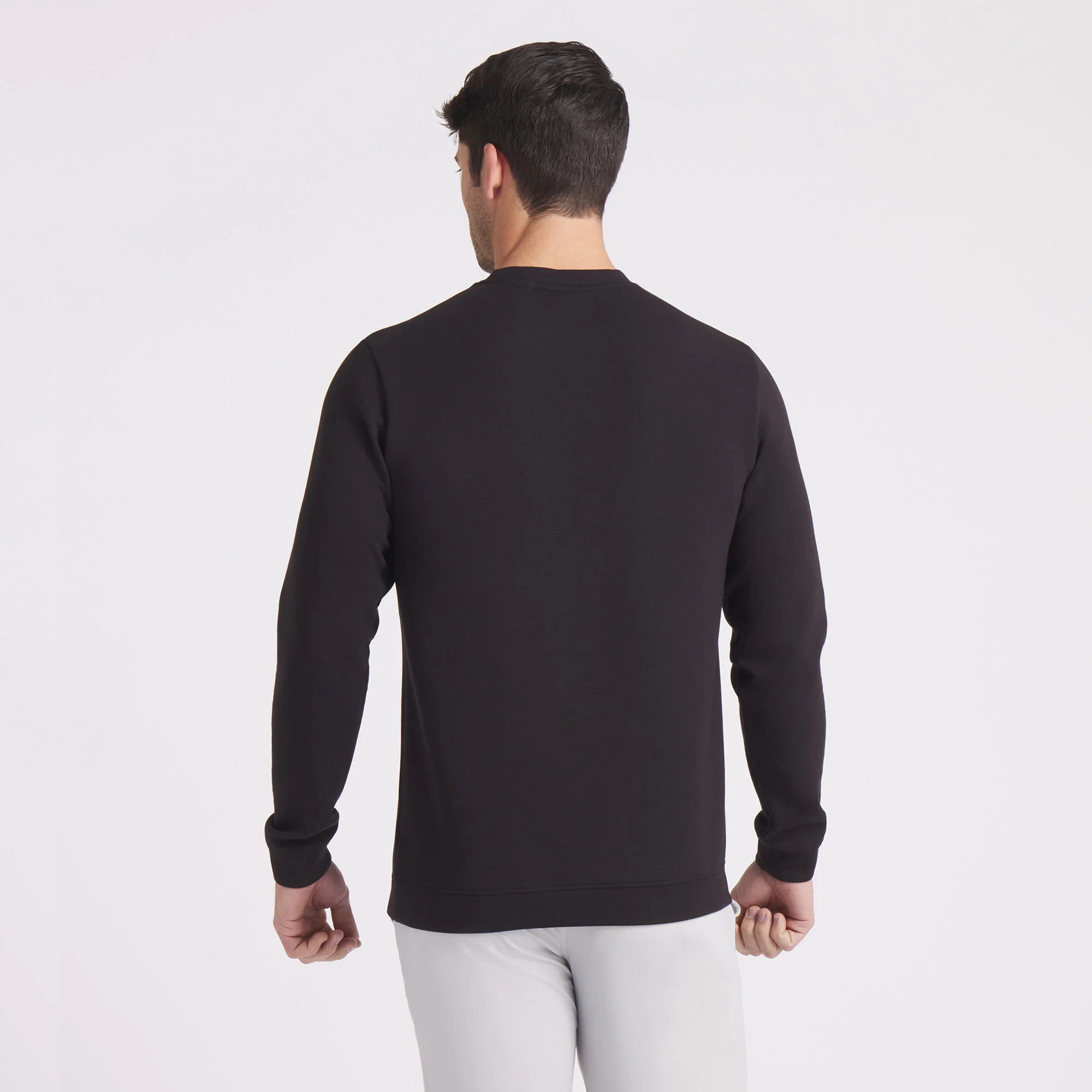 CLOUDSPUN Fleece Crewneck Golf Sweater - Image 8