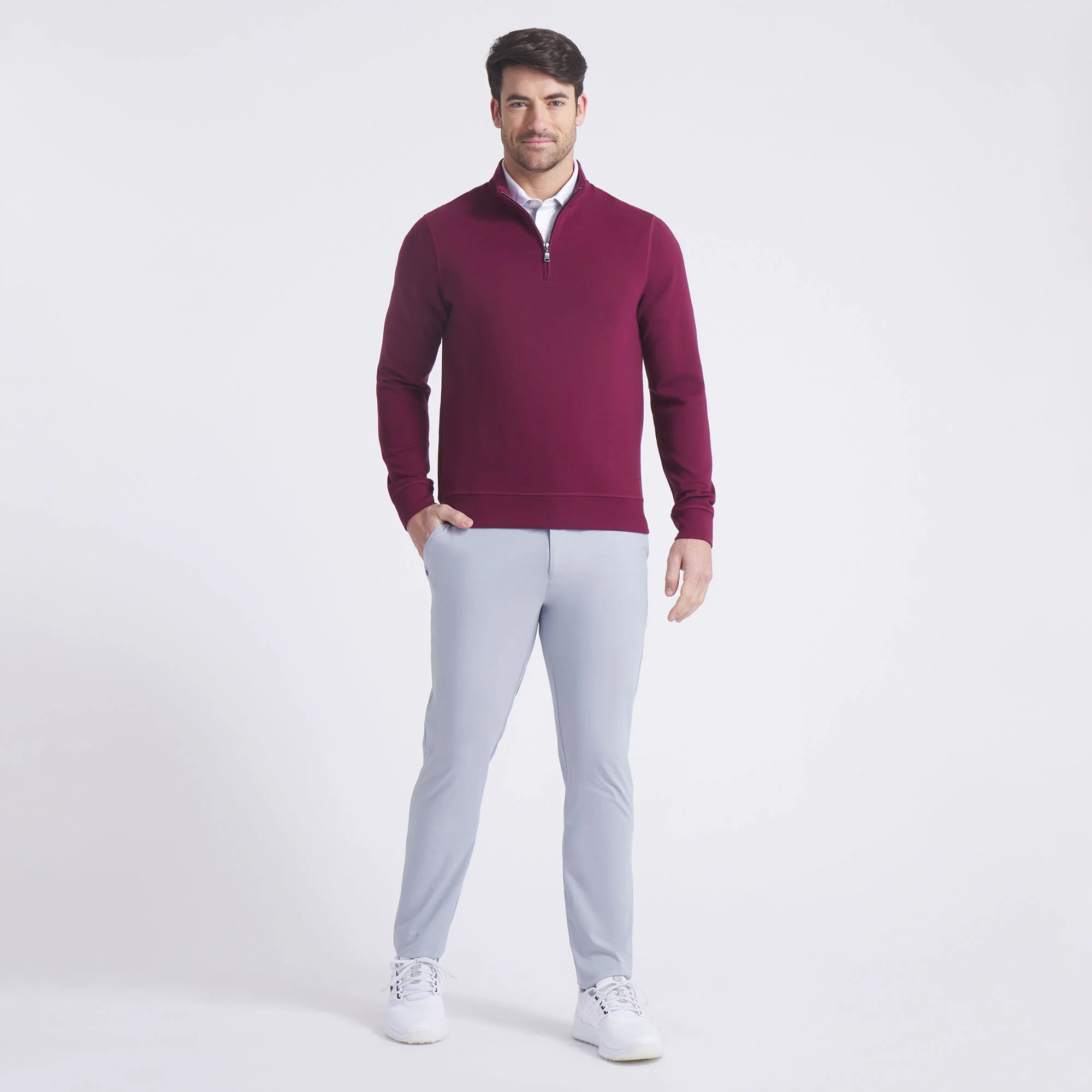 CLOUDSPUN Fleece Golf 1/4 Zip - Image 11