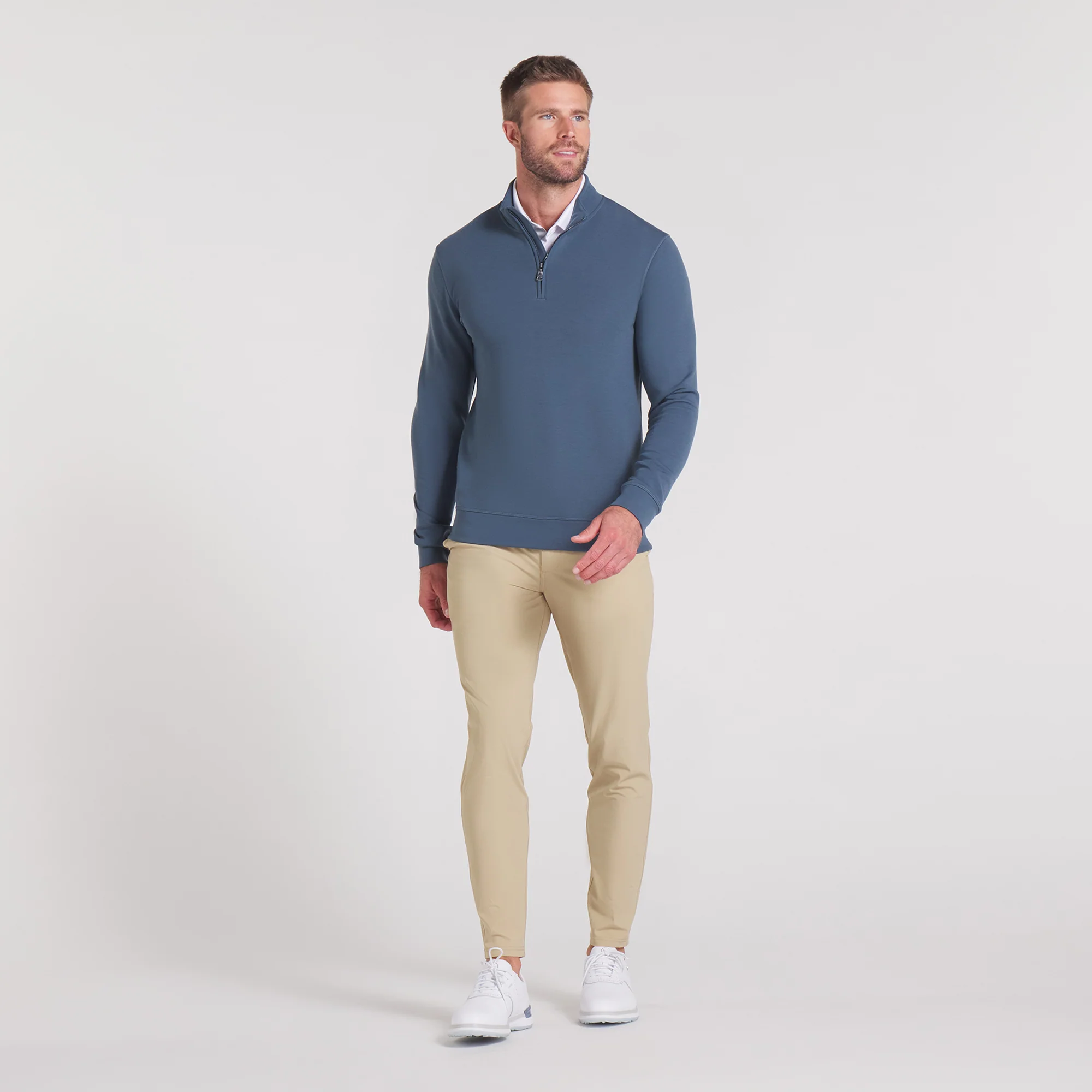 CLOUDSPUN Fleece Golf 1/4 Zip - Image 4