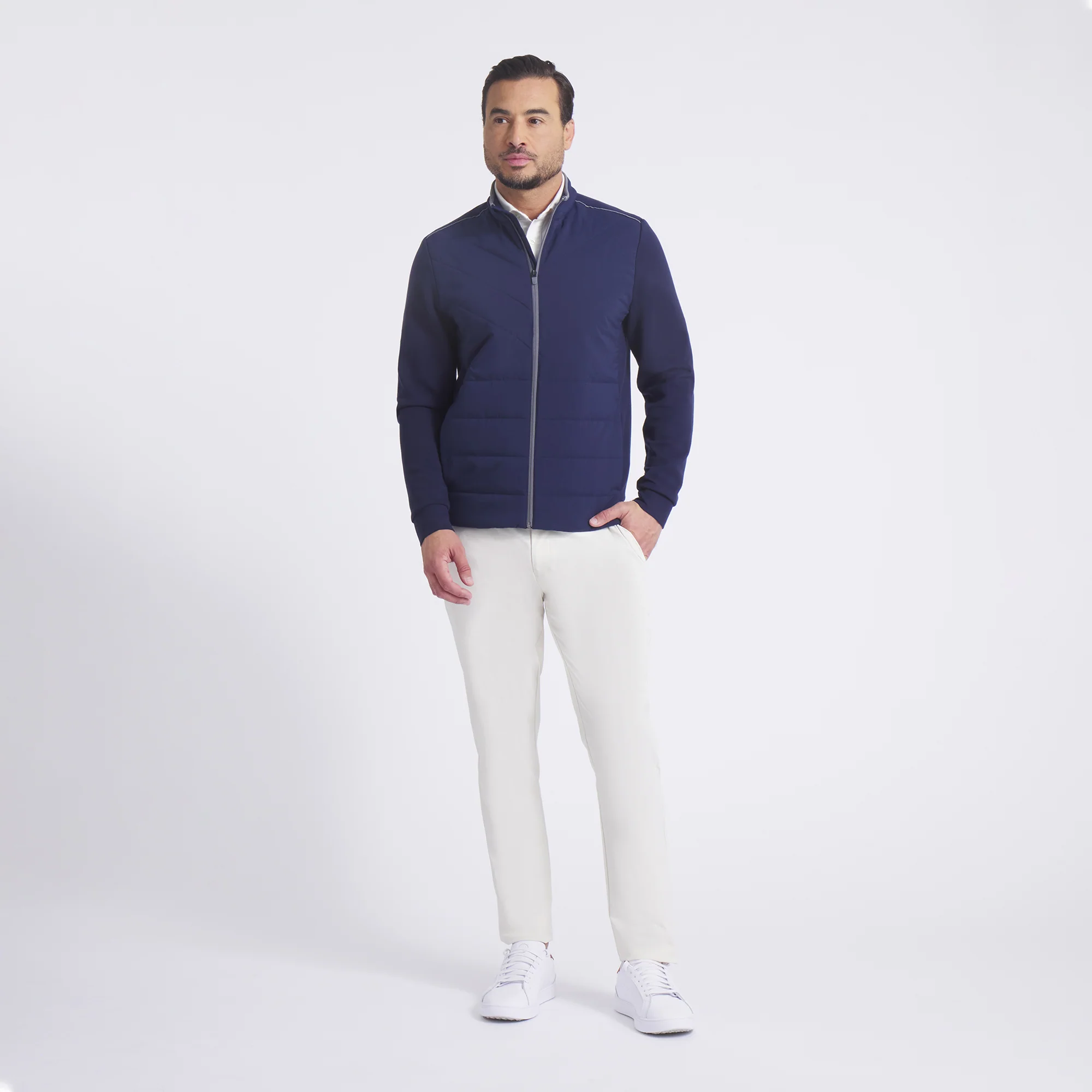 CLOUDSPUN Fleece Hybrid BN Golf Jacket - Image 10