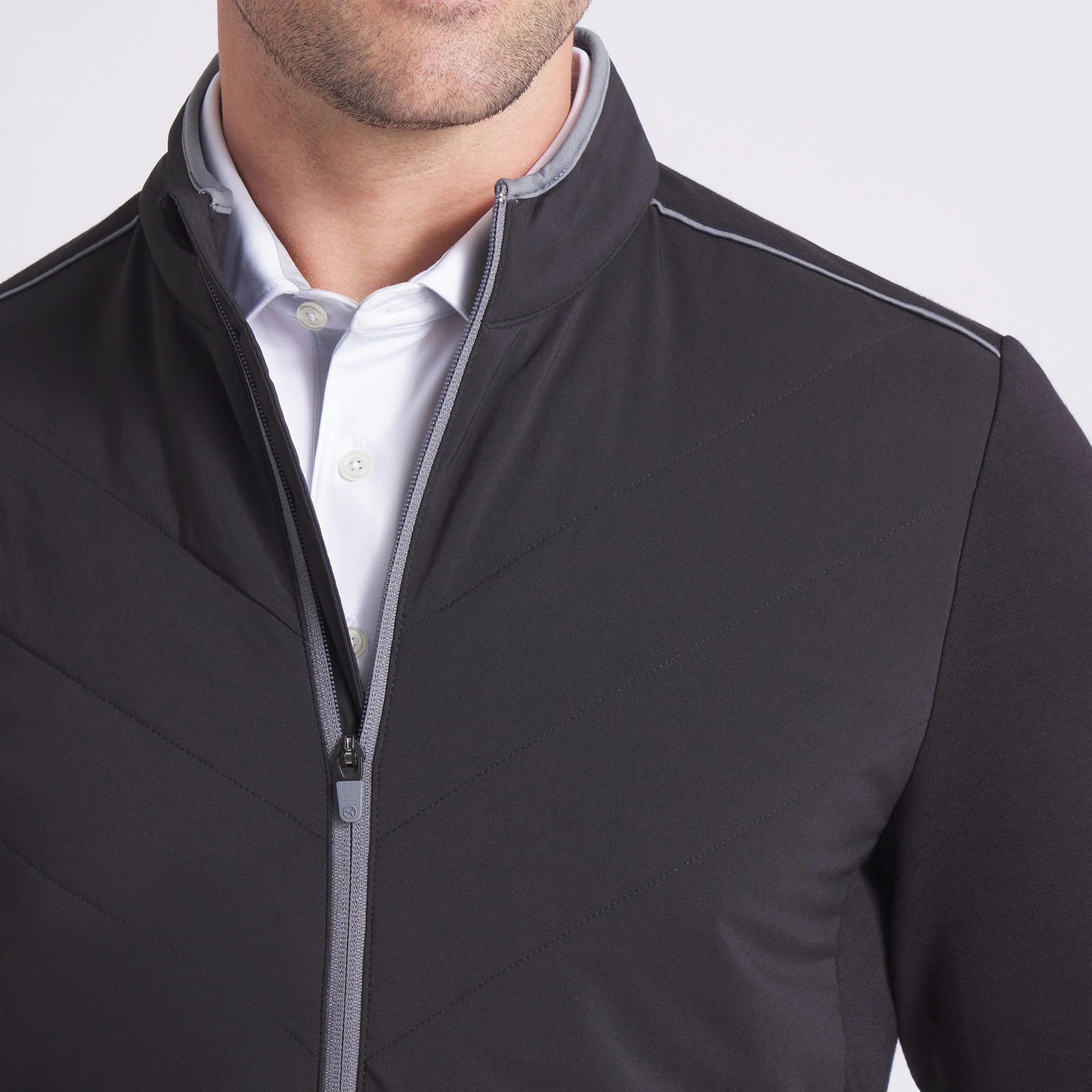 CLOUDSPUN Fleece Hybrid BN Golf Jacket - Image 3