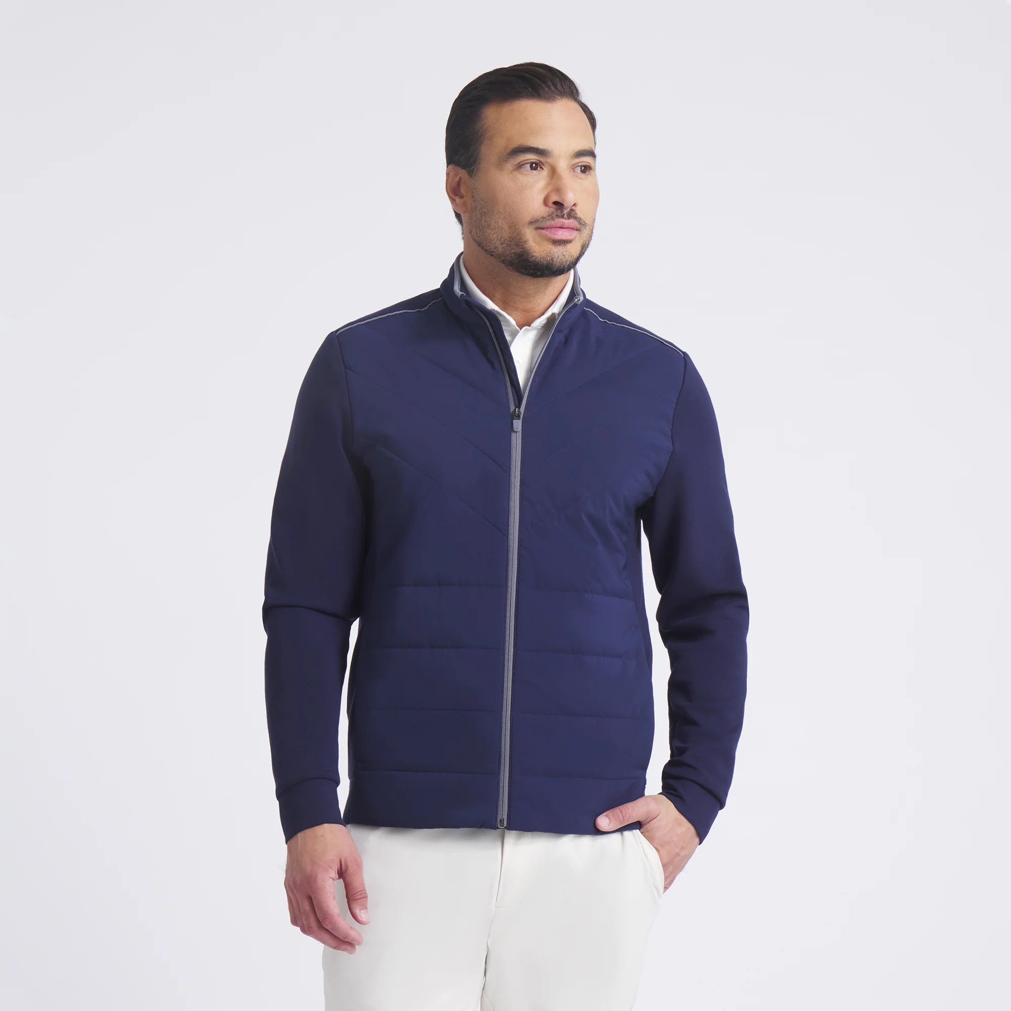 CLOUDSPUN Fleece Hybrid BN Golf Jacket - Image 7