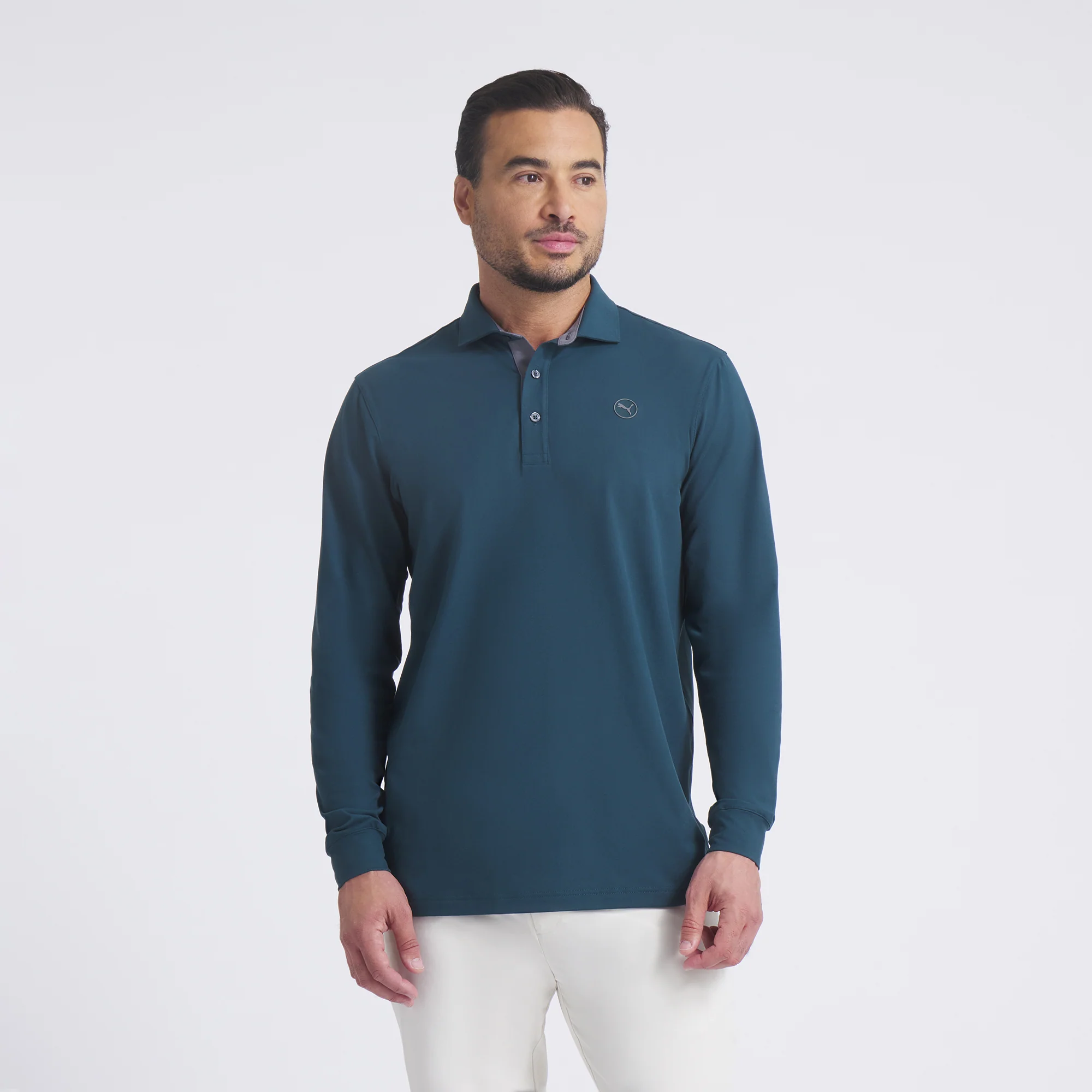 CLOUDSPUN Long Sleeve Midweight Golf Polo