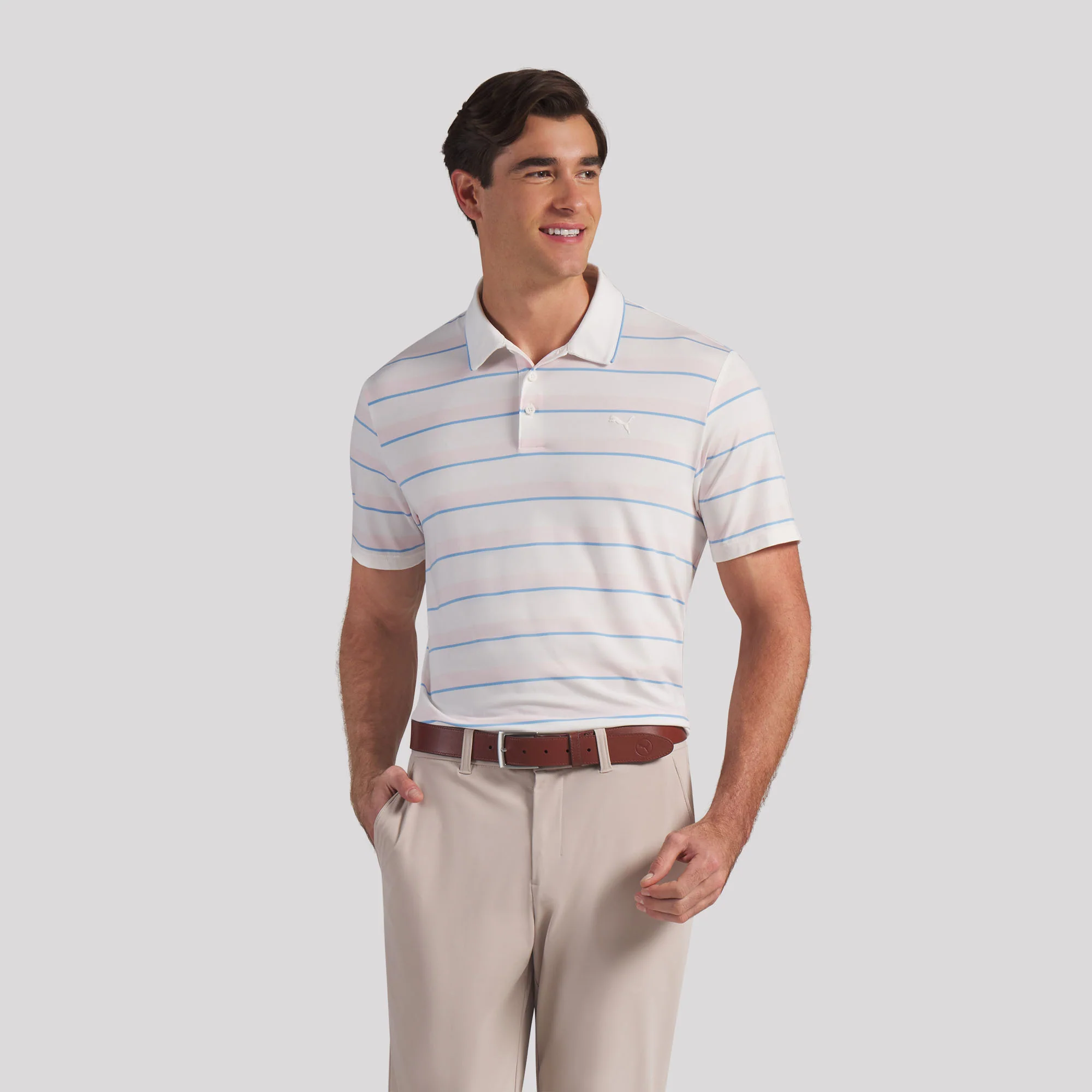 CLOUDSPUN Stripe Golf Polo - Image 13