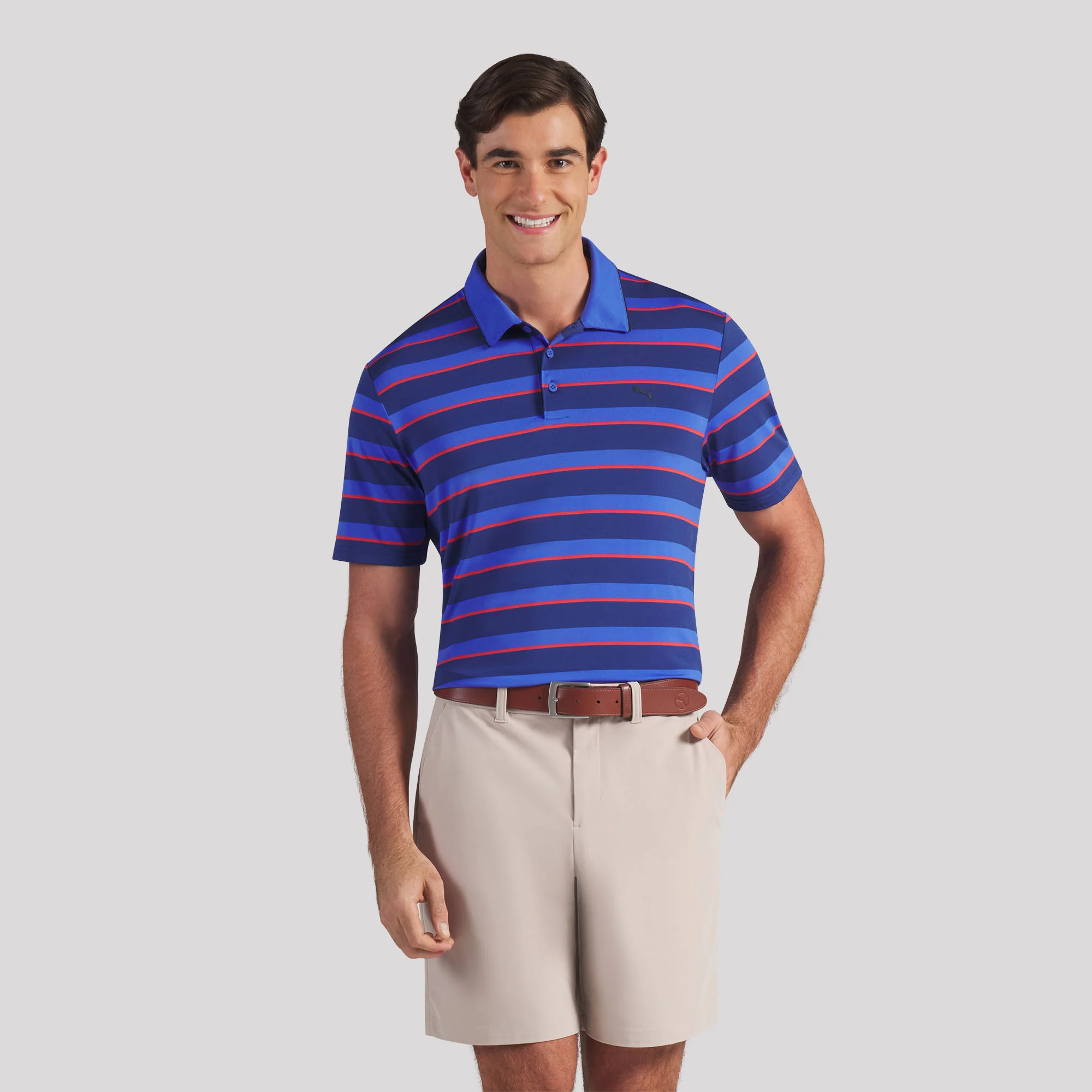 CLOUDSPUN Stripe Golf Polo - Image 19