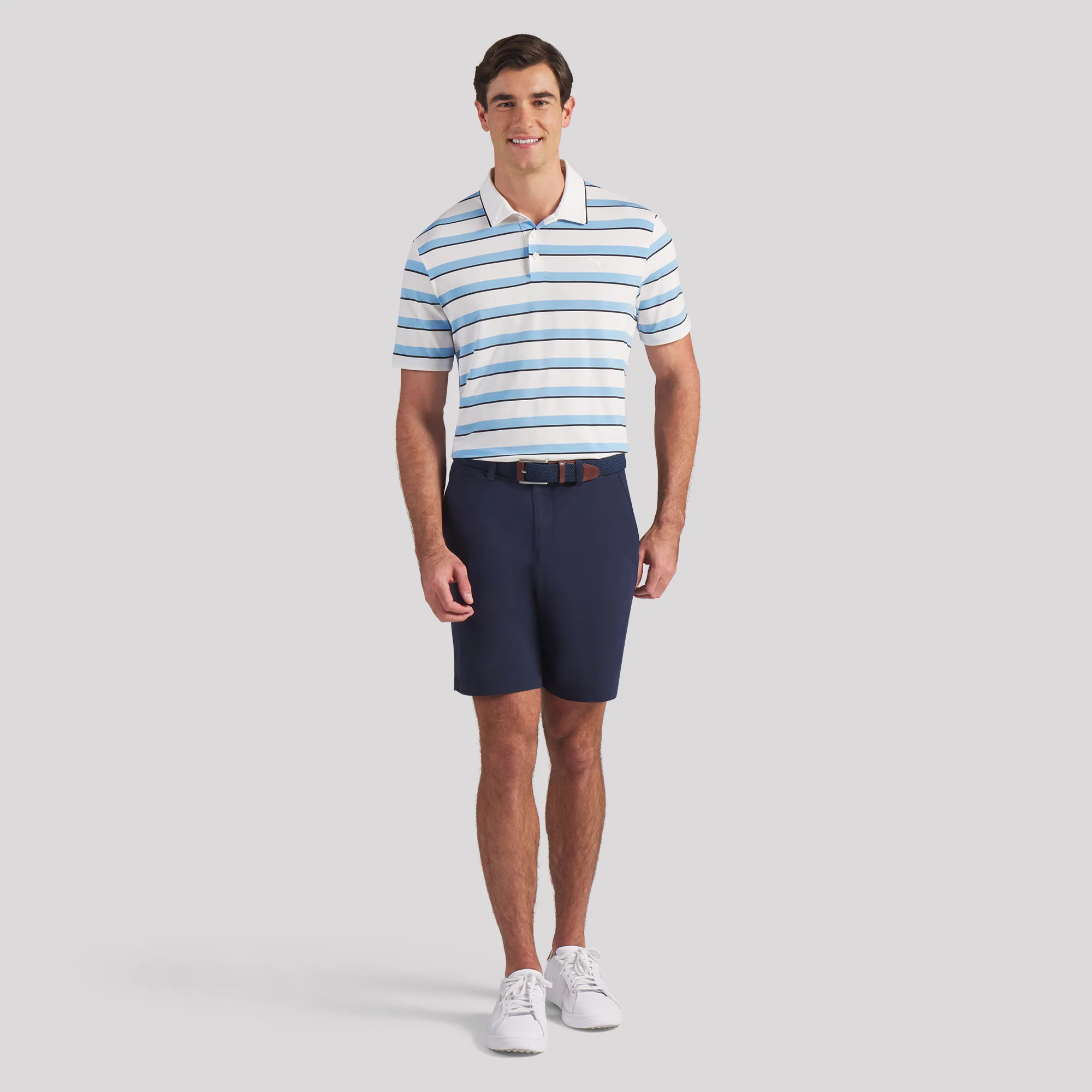 CLOUDSPUN Stripe Golf Polo - Image 9