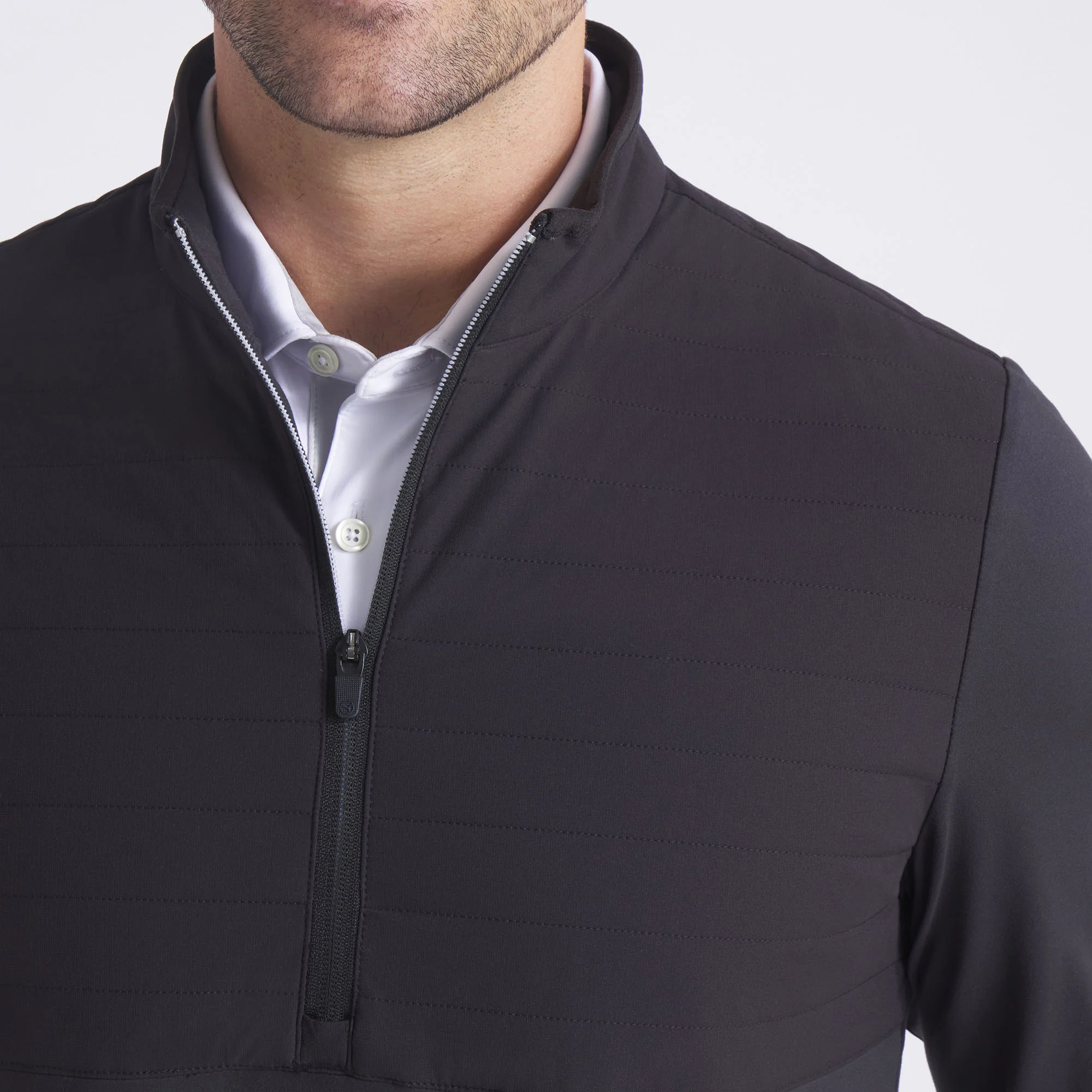 CLOUDSPUN Tech Hybrid 1/2 Zip Golf Jacket - Image 15