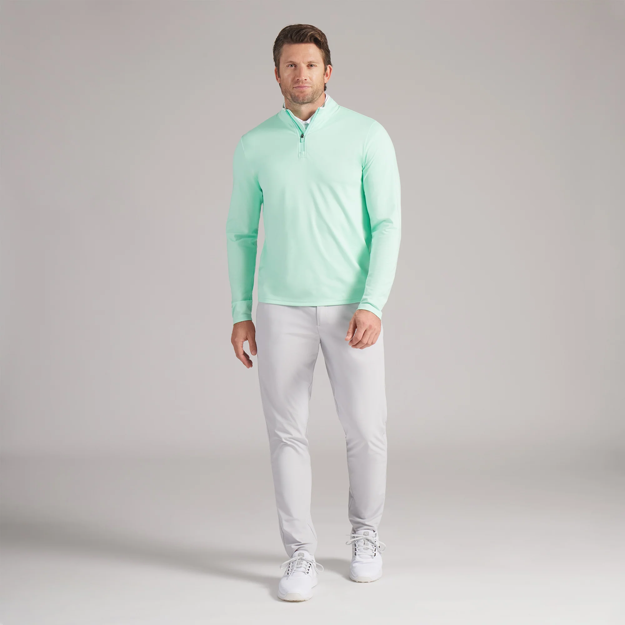 CLOUDSPUN Tech LS 1/4 Zip Golf Jacket - Image 29