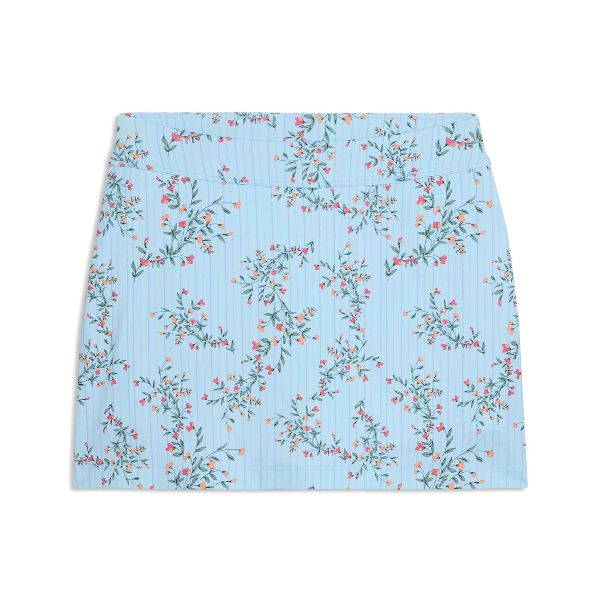 Girl's Floral Knit Golf Skirt