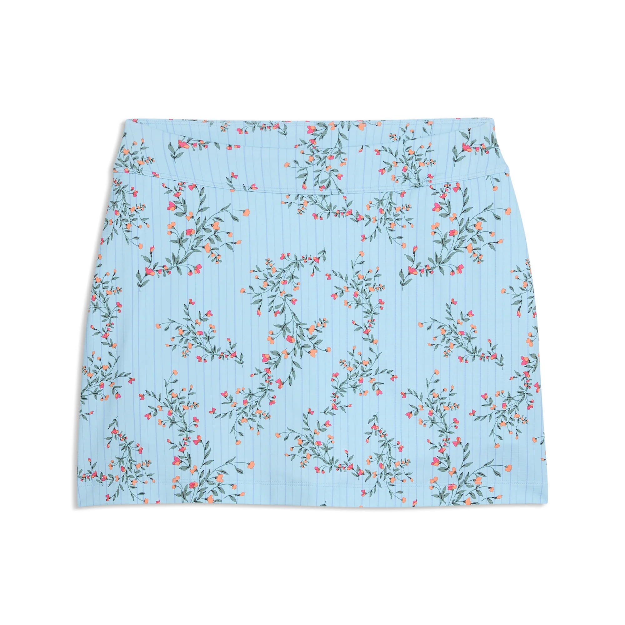 Girl's Floral Knit Golf Skirt - Image 2