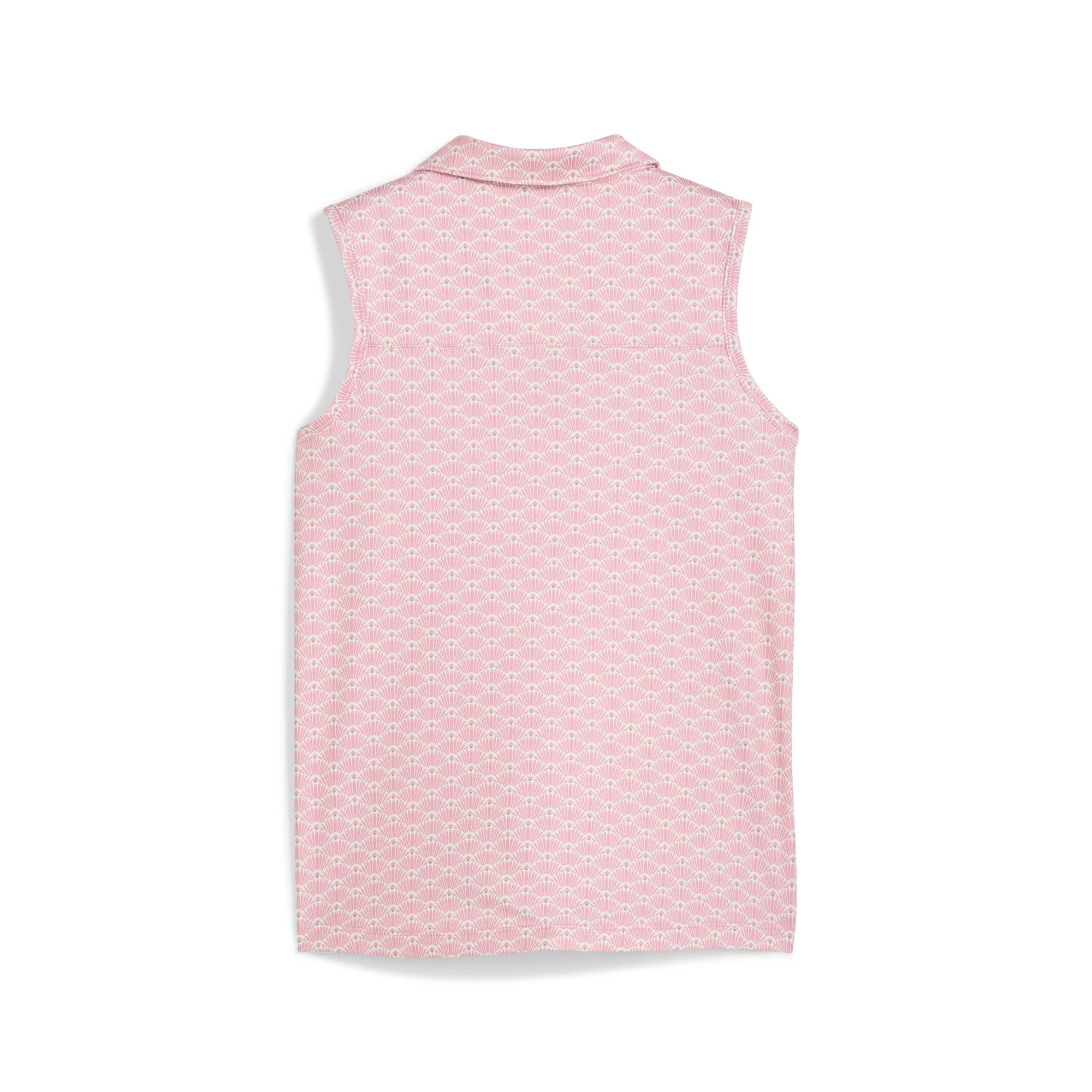 Girl's Scallop Sleeveless Golf Polo - Image 6