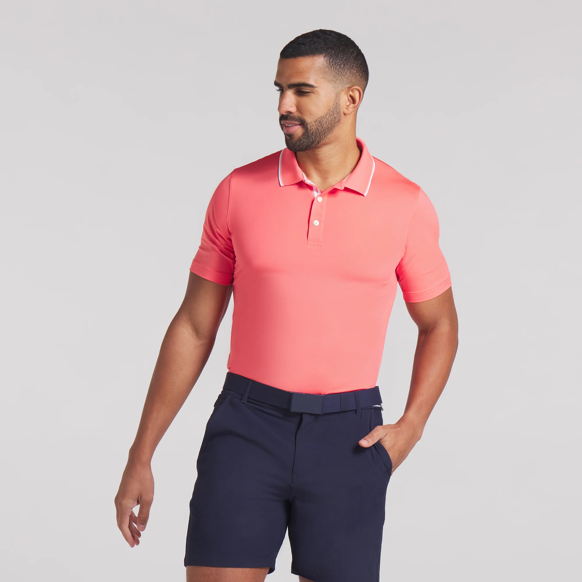 MATTR Elevated Solid Golf Polo - Image 26