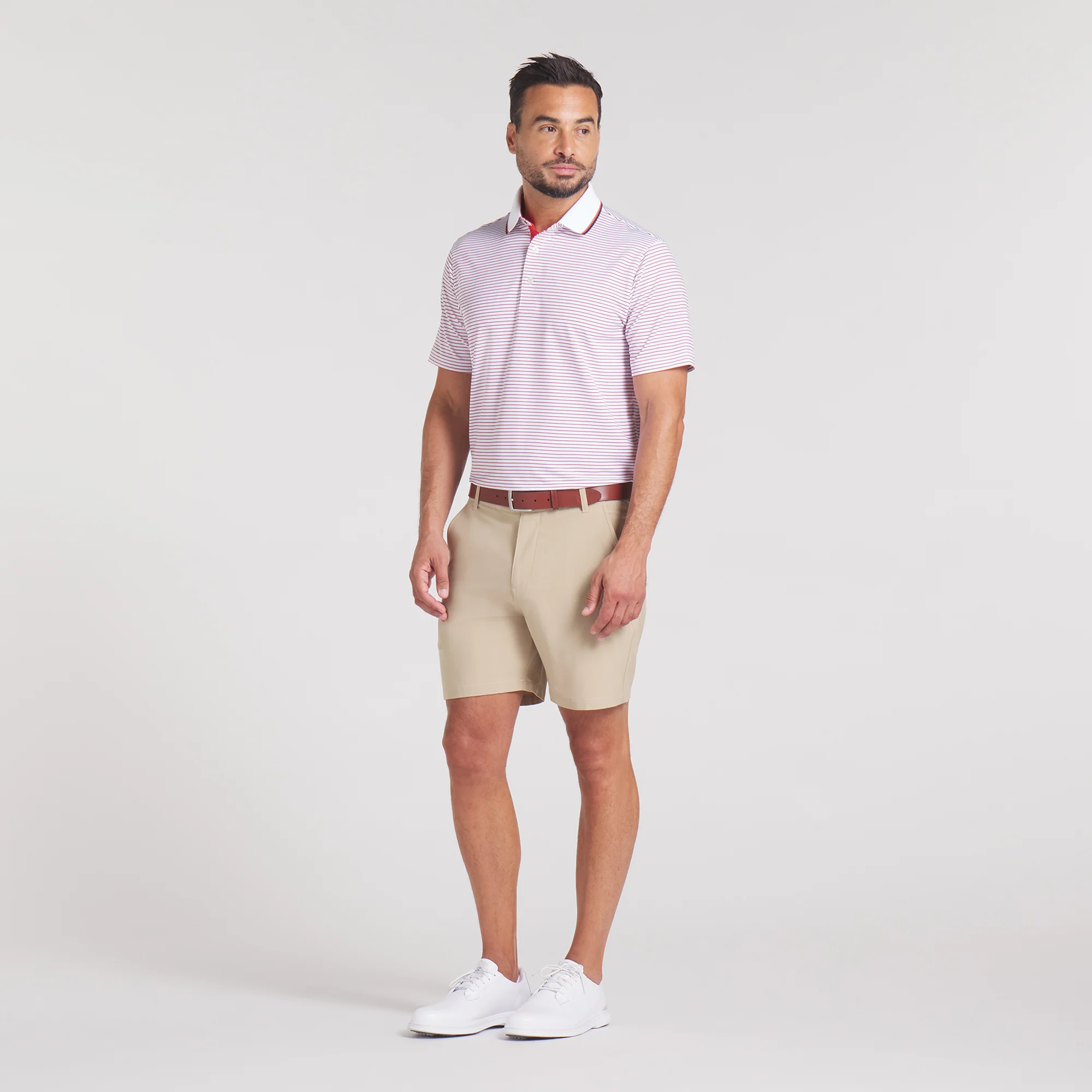 MATTR Elevated Stripe Golf Polo - Image 15