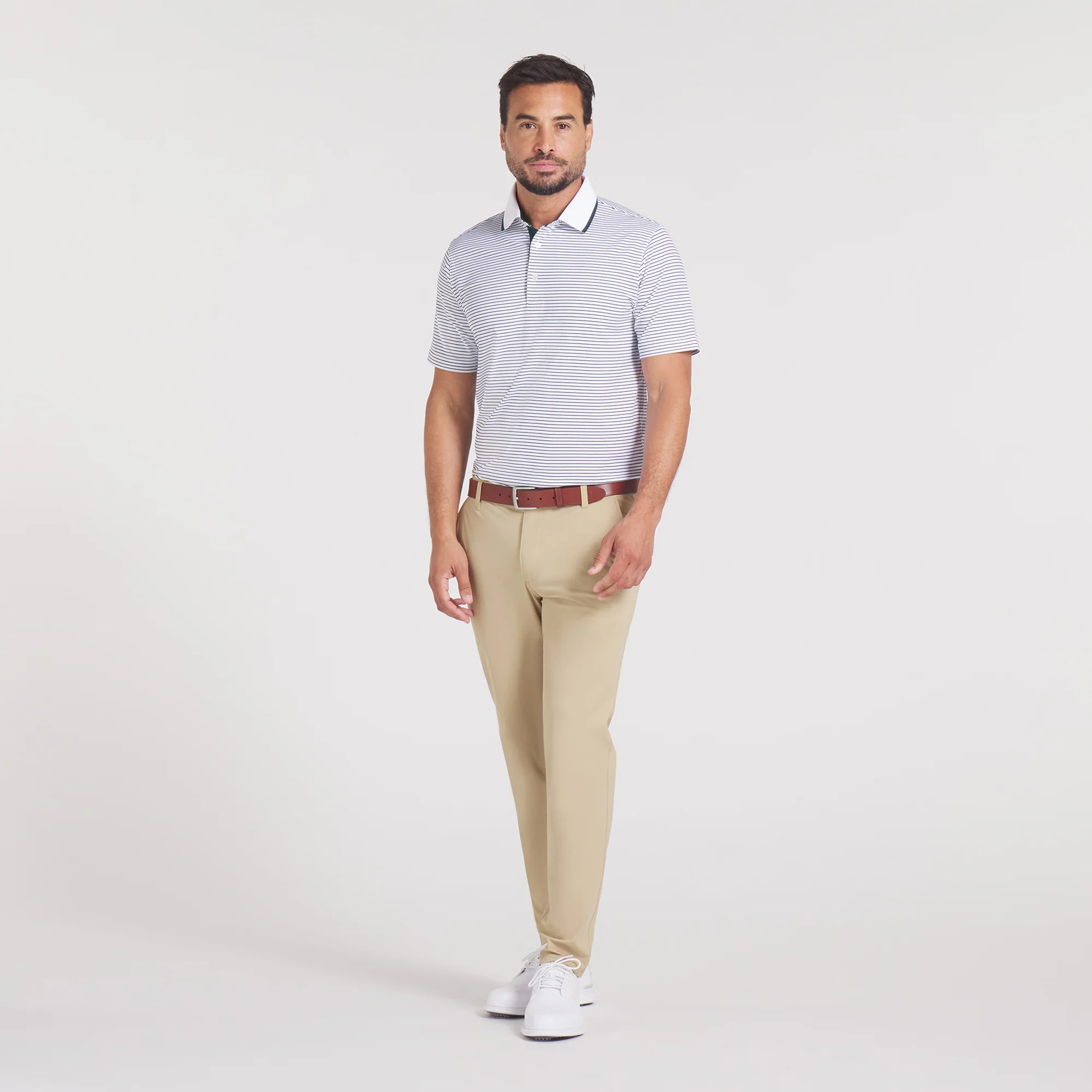 MATTR Elevated Stripe Golf Polo - Image 21
