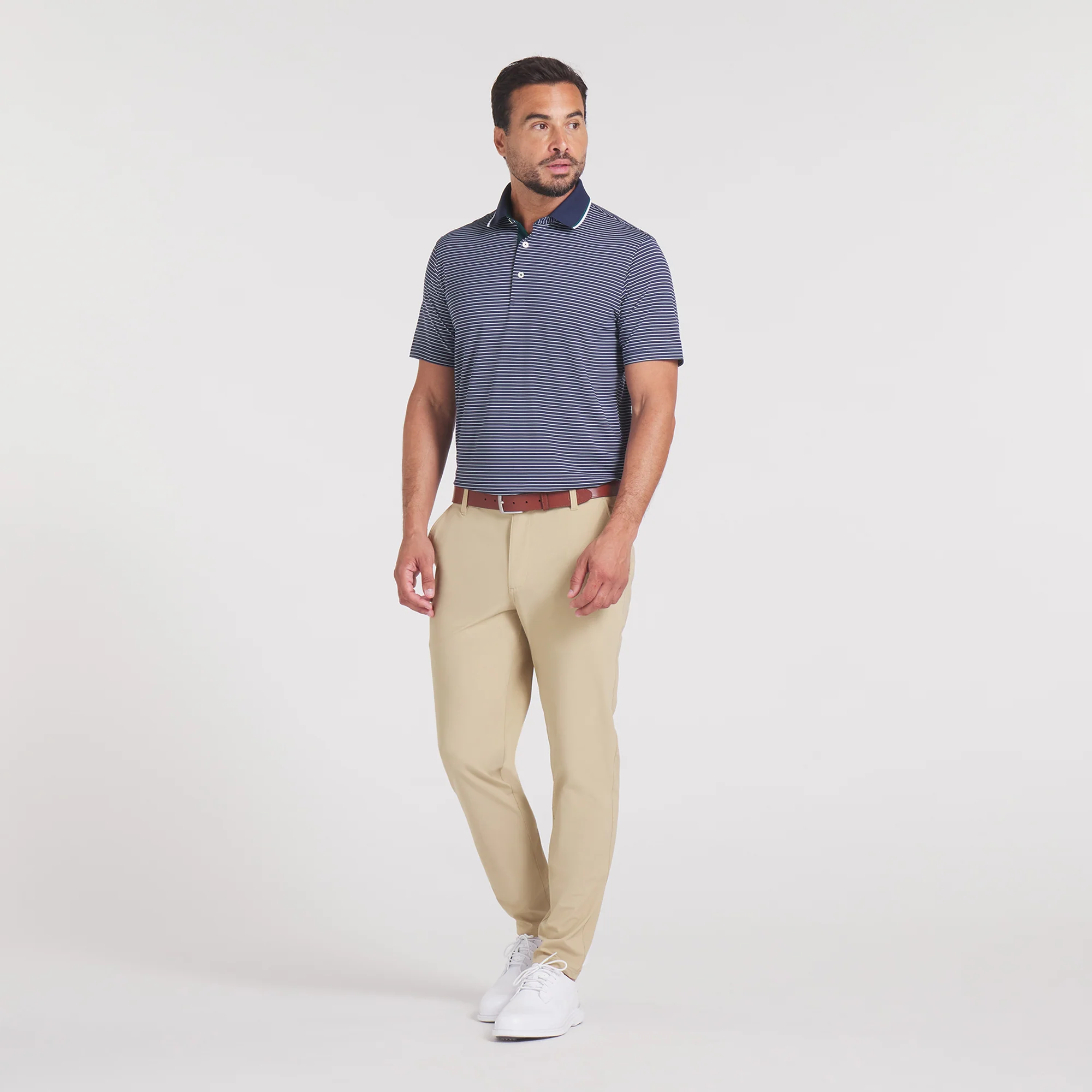 MATTR Elevated Stripe Golf Polo - Image 39