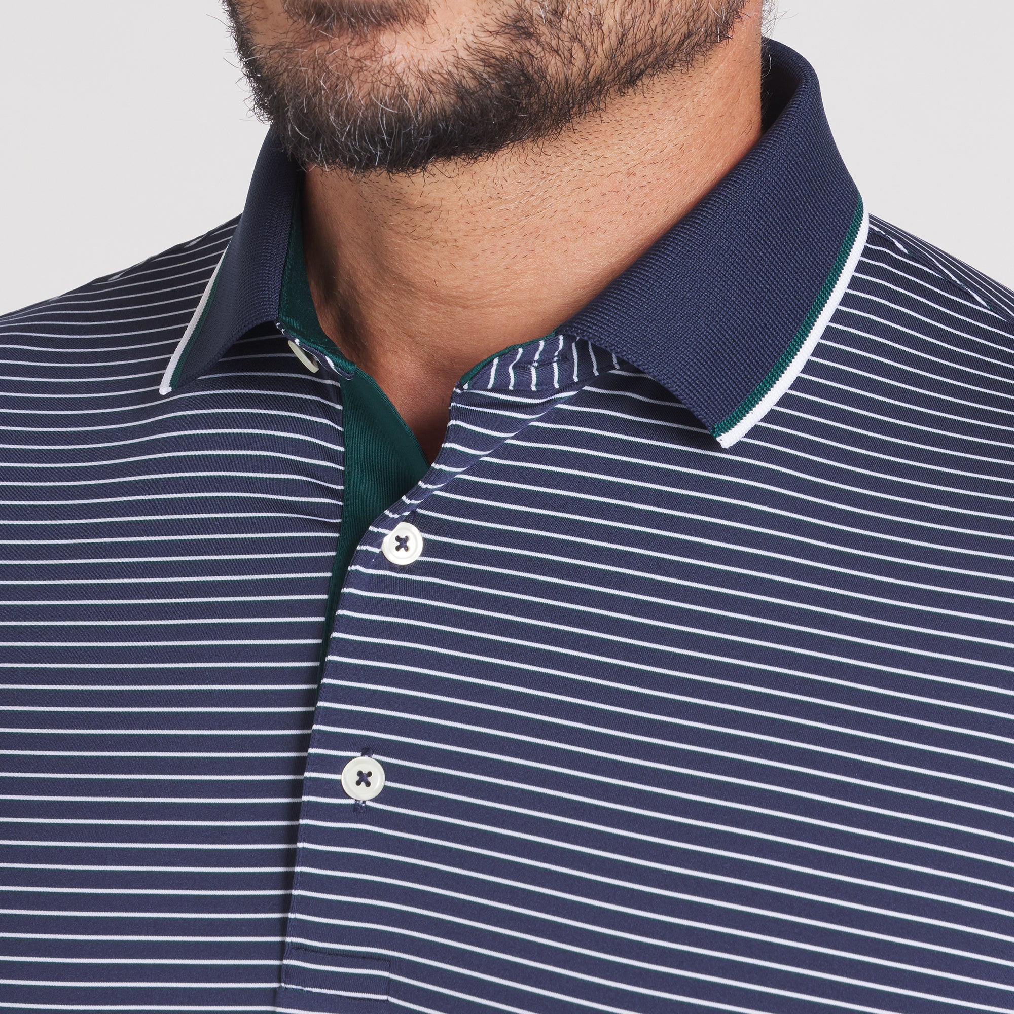 MATTR Elevated Stripe Golf Polo - Image 40