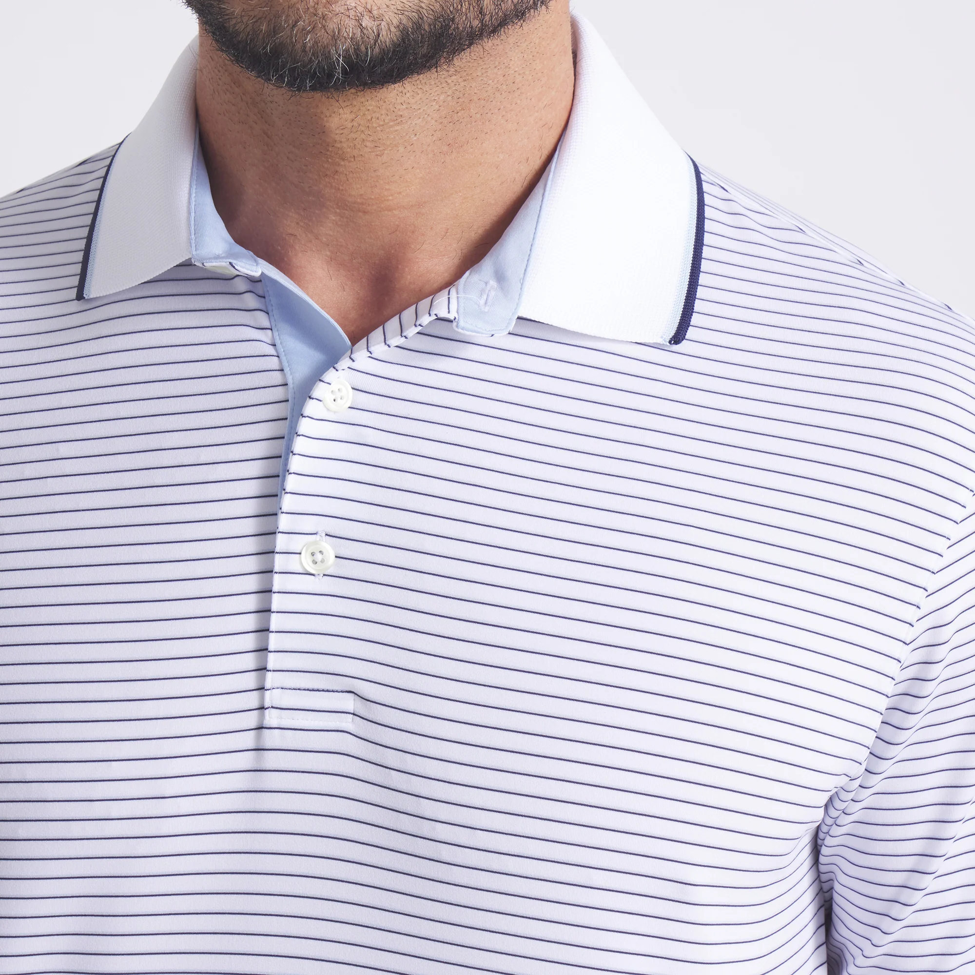 MATTR Elevated Stripe Golf Polo - Image 44