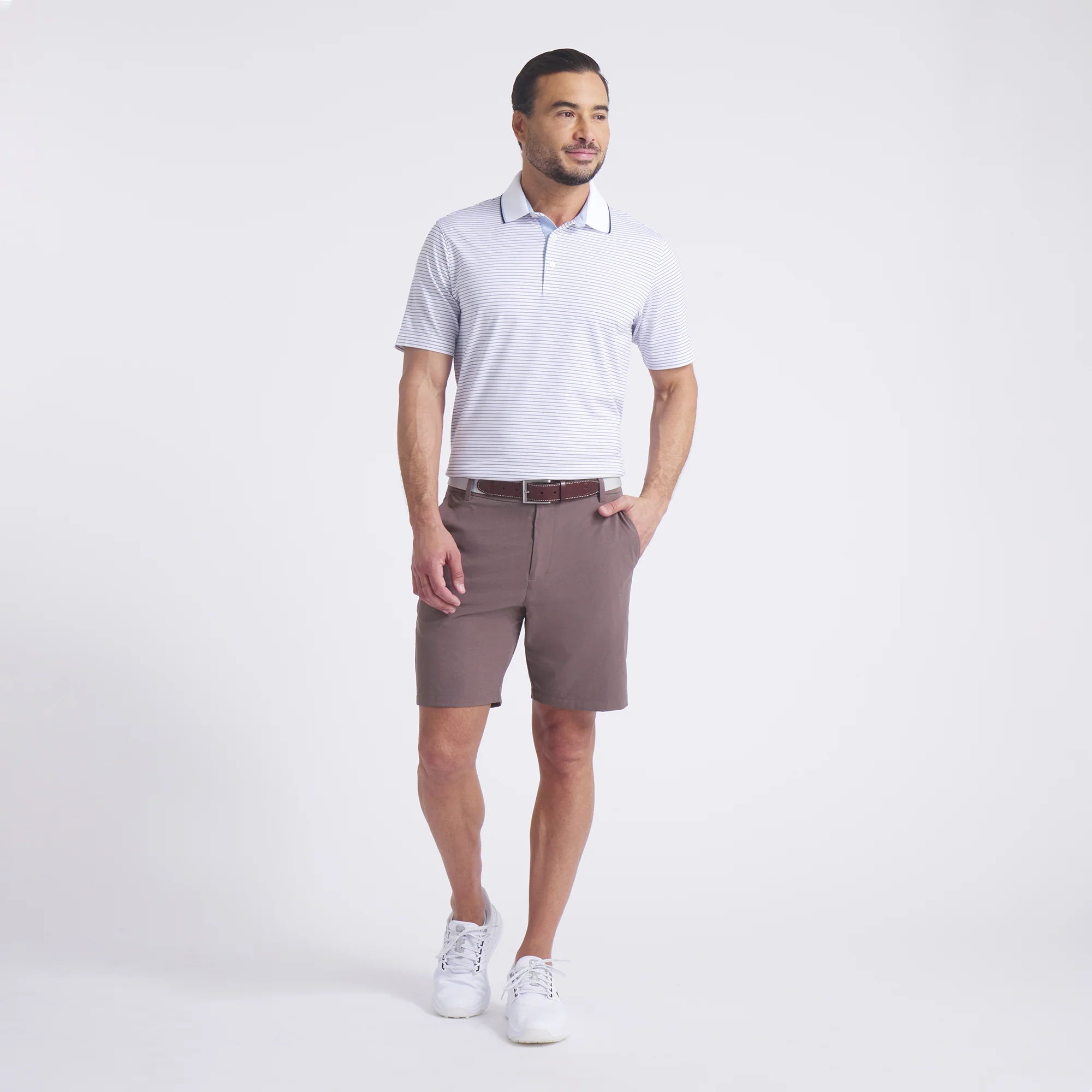 MATTR Elevated Stripe Golf Polo - Image 45