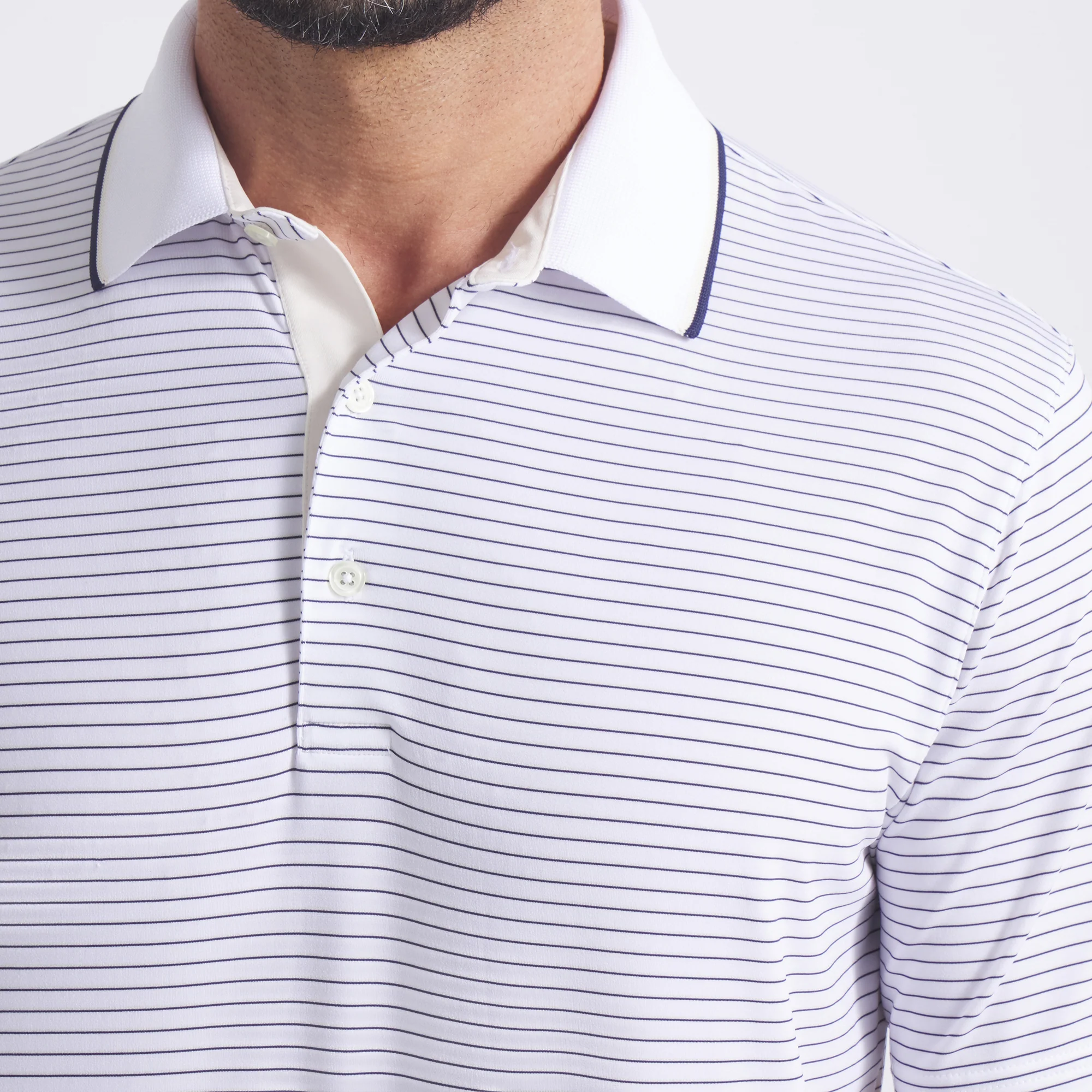 MATTR Elevated Stripe Golf Polo - Image 50