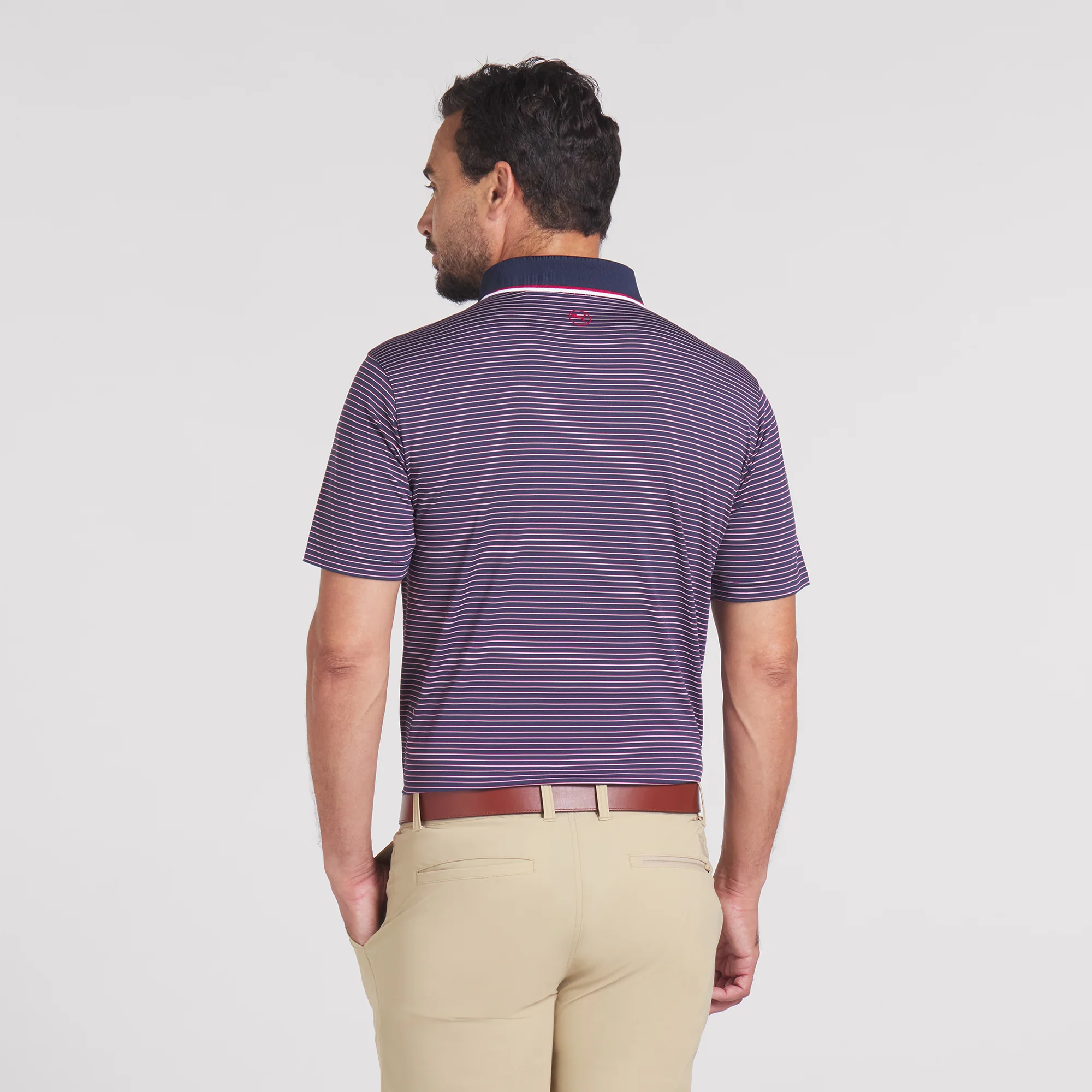 MATTR Elevated Stripe Golf Polo - Image 8