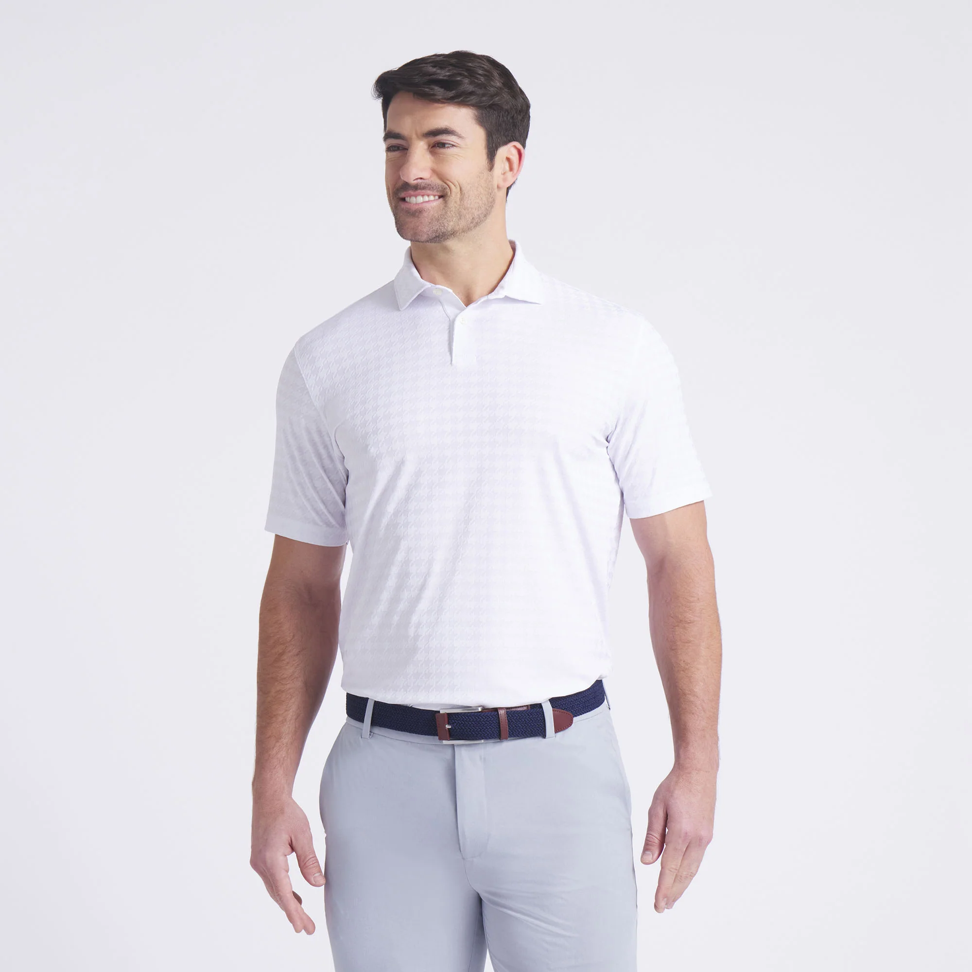 MATTR Houndstooth Golf Polo - Image 19