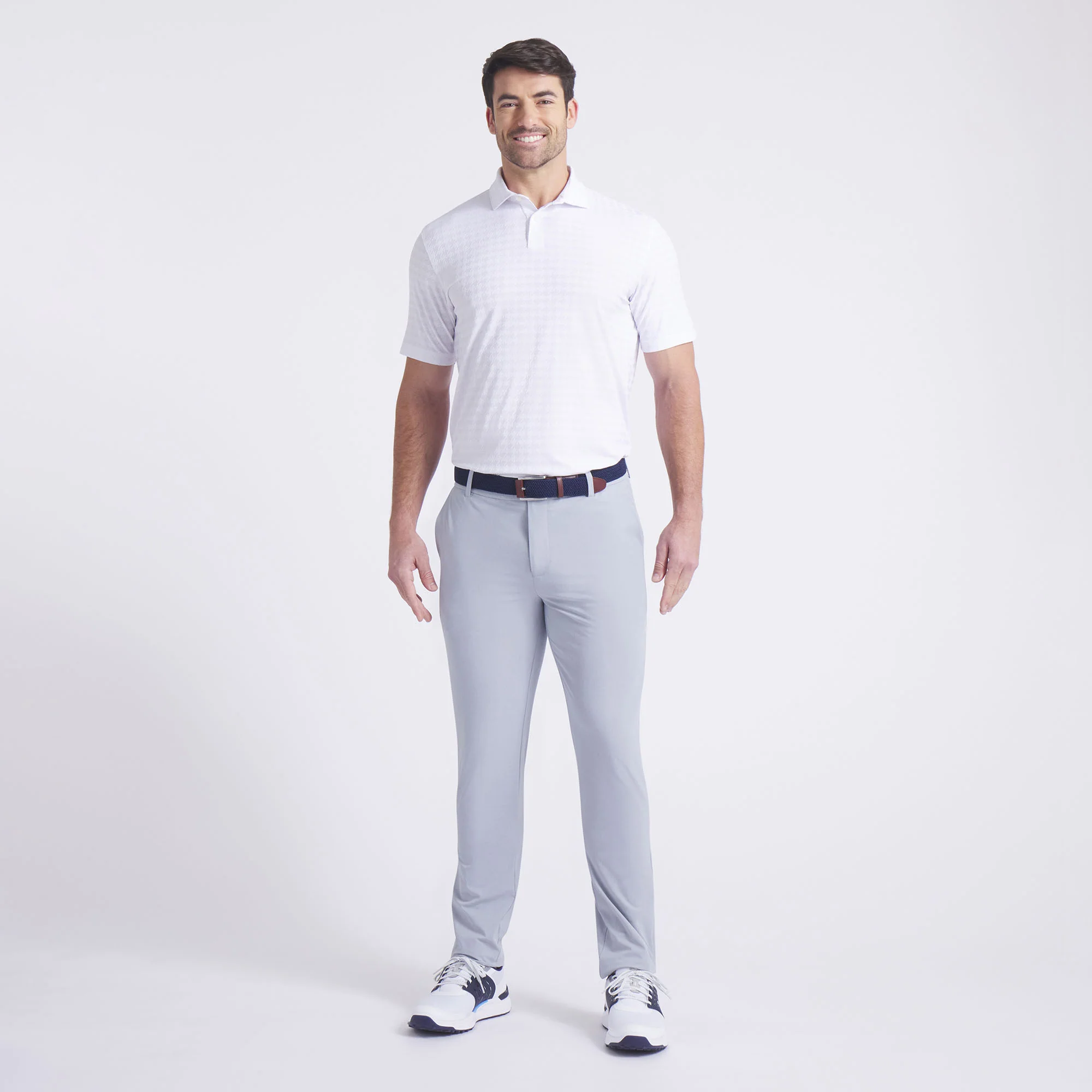 MATTR Houndstooth Golf Polo - Image 22
