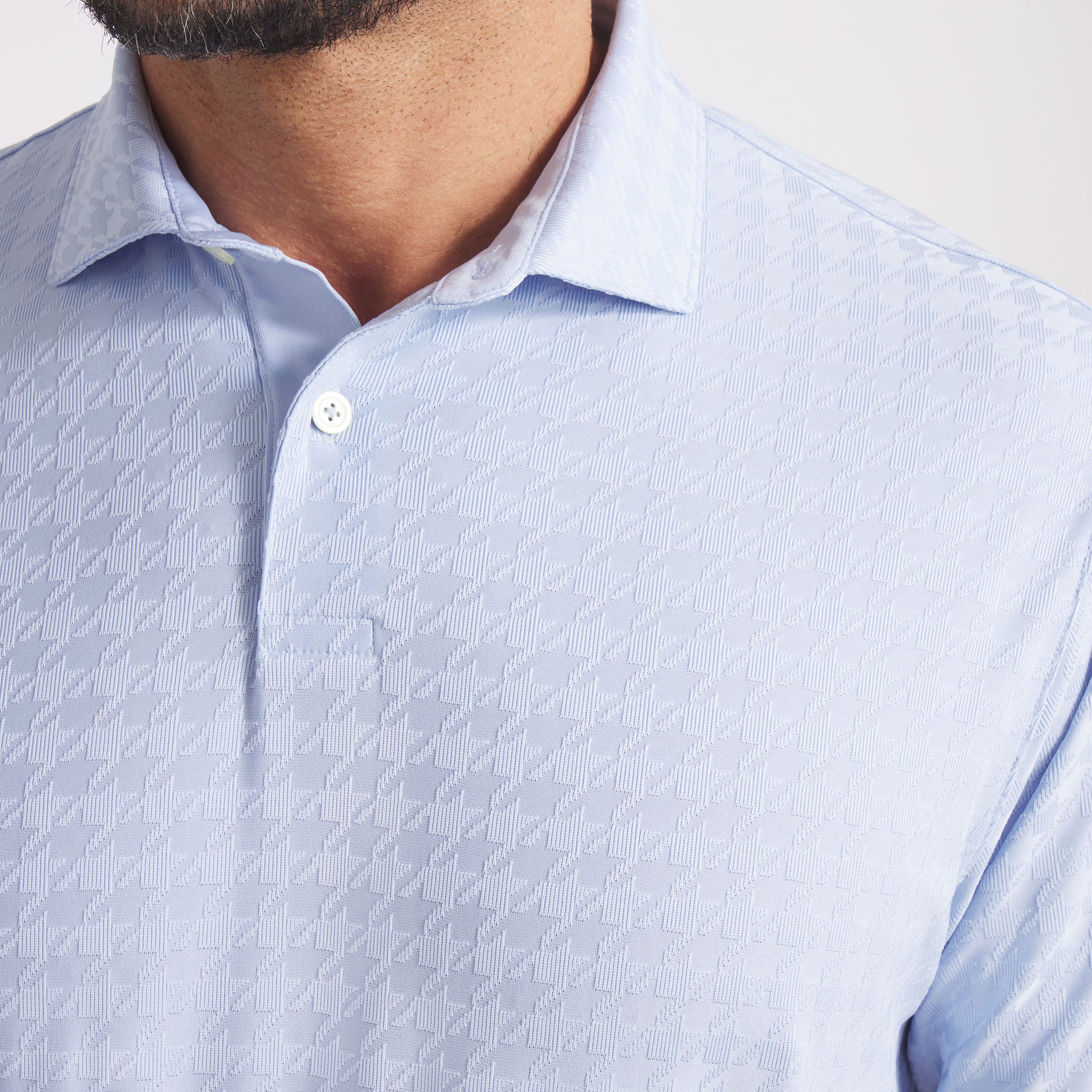 MATTR Houndstooth Golf Polo - Image 9