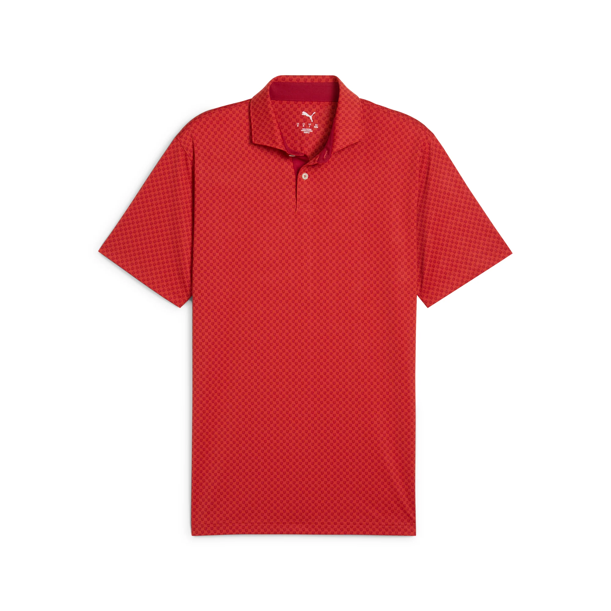 MATTR Micro Floral Golf Polo - Image 29