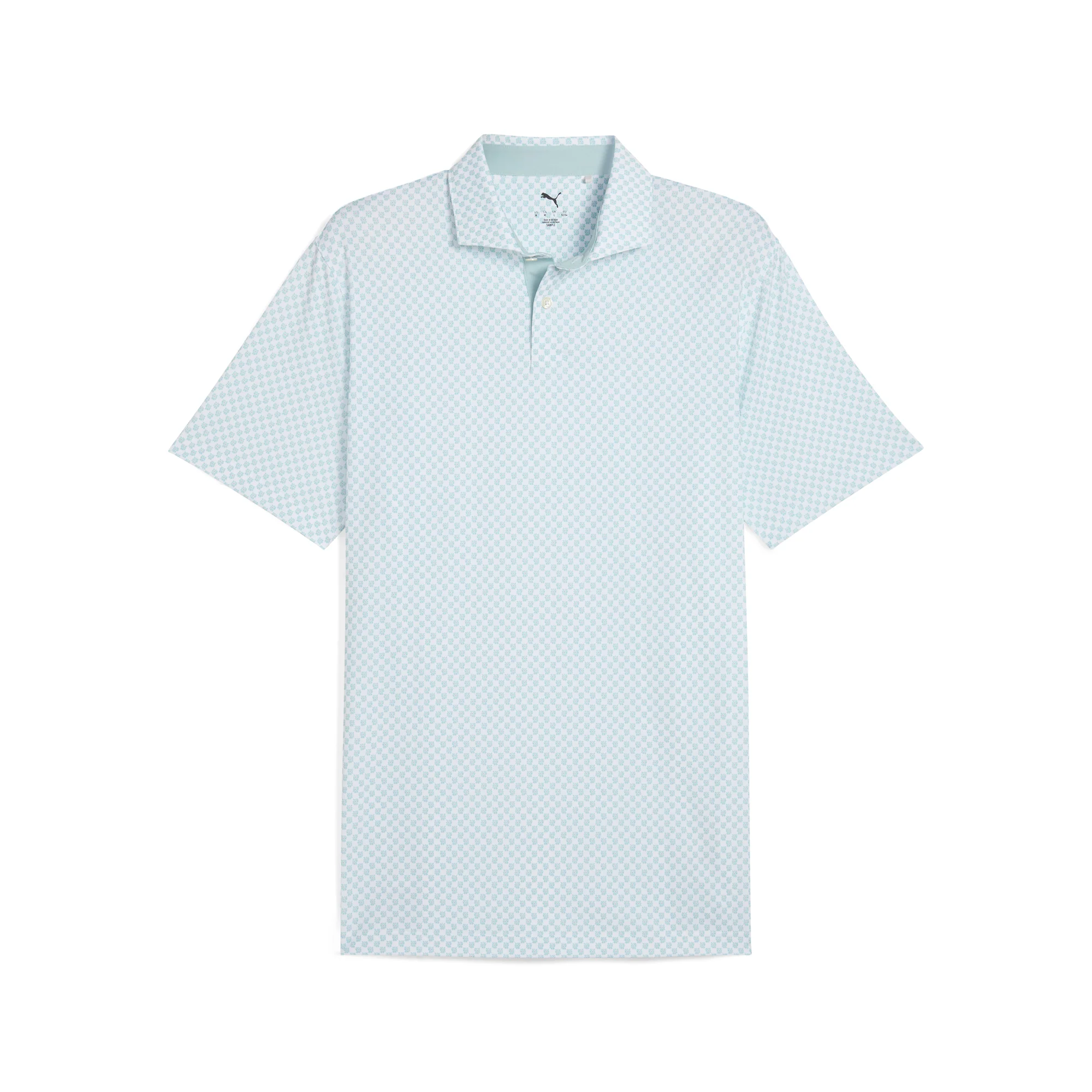 MATTR Micro Floral Golf Polo - Image 5